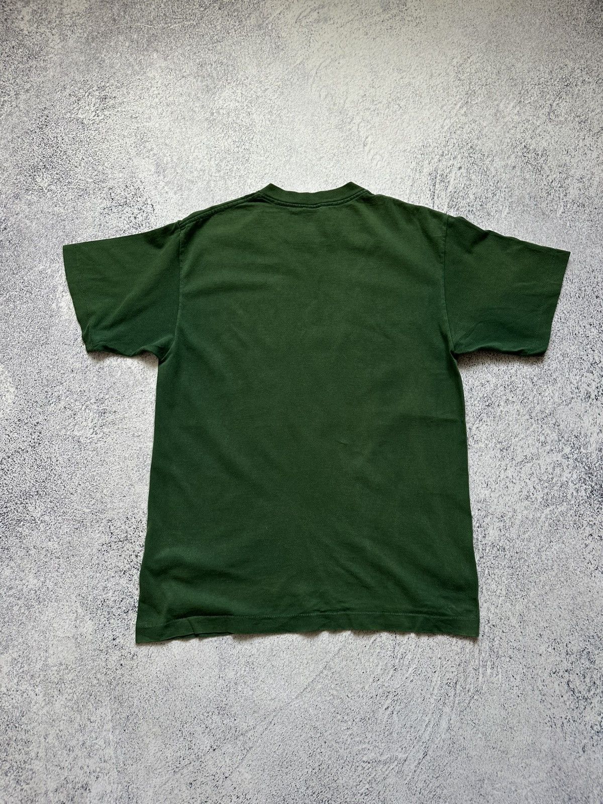 Stussy Vintage 1993-96 STUSSY Big Logo Green T-Shirt Made in USA Size US L / EU 52-54 / 3 - 11 Thumbnail