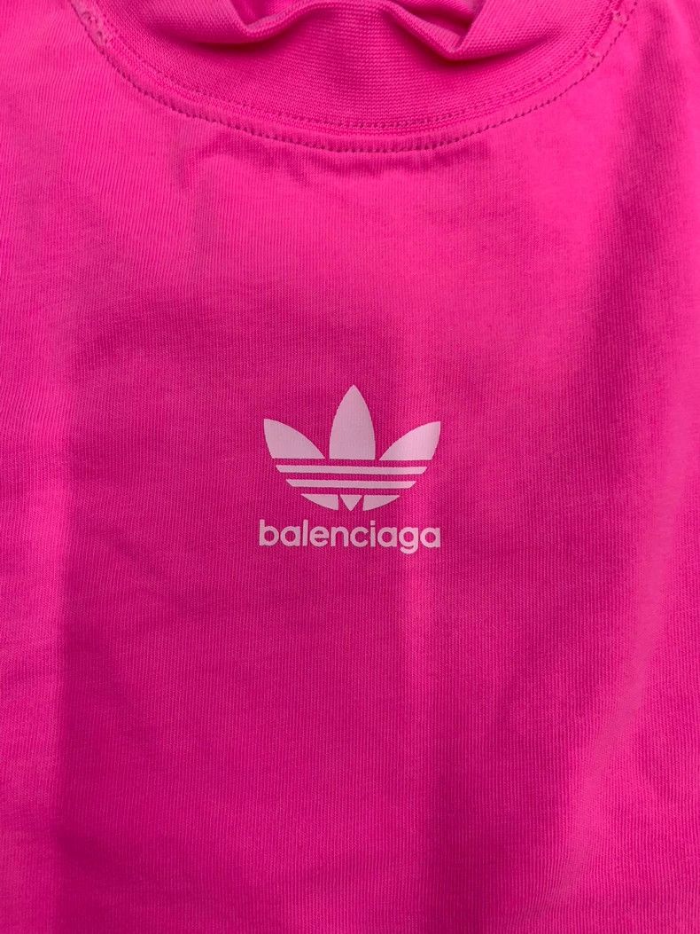 Balenciaga Balenciaga Striped Logo printed round neck short sleeve T- Size XS / US 0-2 / IT 36-38 - 3 Thumbnail