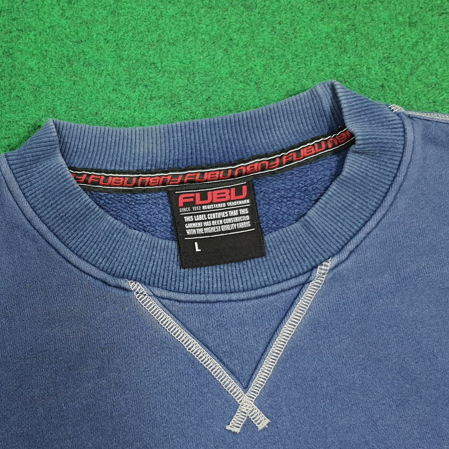 Fubu Vintage Platinum FUBU Streetwear Sweatshirt C283N1 Size US XL / EU 56 / 4 - 7 Thumbnail