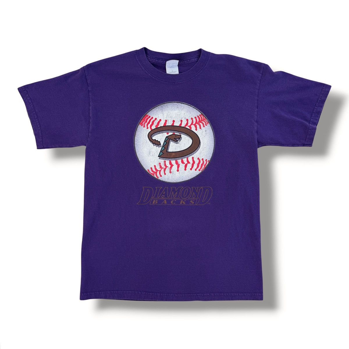 Other Vintage Y2K Arizona Diamondbacks Baseball T-Shirt Purple Size US M / EU 48-50 / 2 - 1 Thumbnail