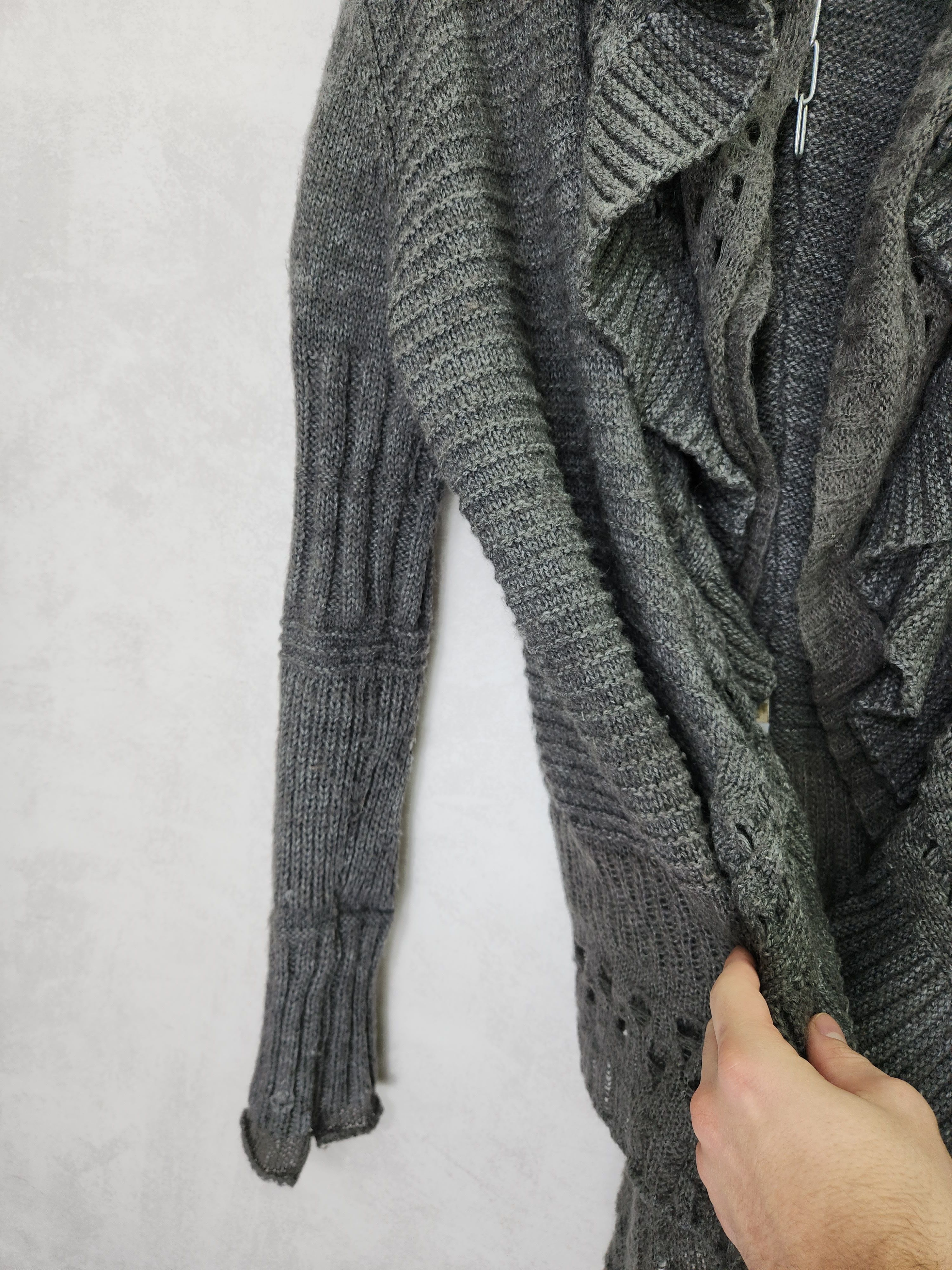 Marithe + Francois Girbaud Marithe Francois Girbaud cravatatakiller mohair cardigan Size M / US 6-8 / IT 42-44 - 5 Thumbnail