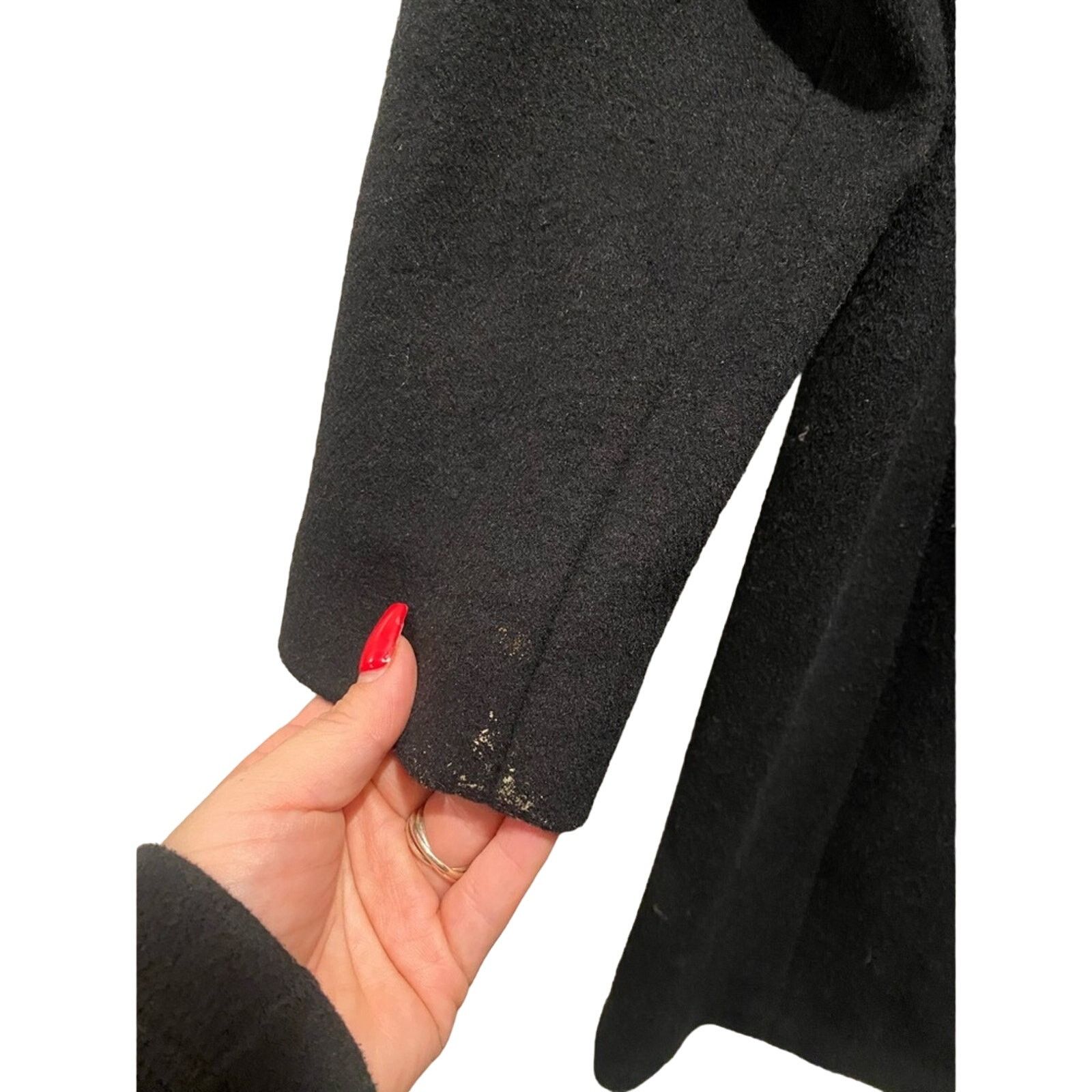 Lauren Ralph Lauren Ralph Lauren Black Wool Front Pockets Reefer Coat 4 Size S / US 4 / IT 40 - 5 Thumbnail
