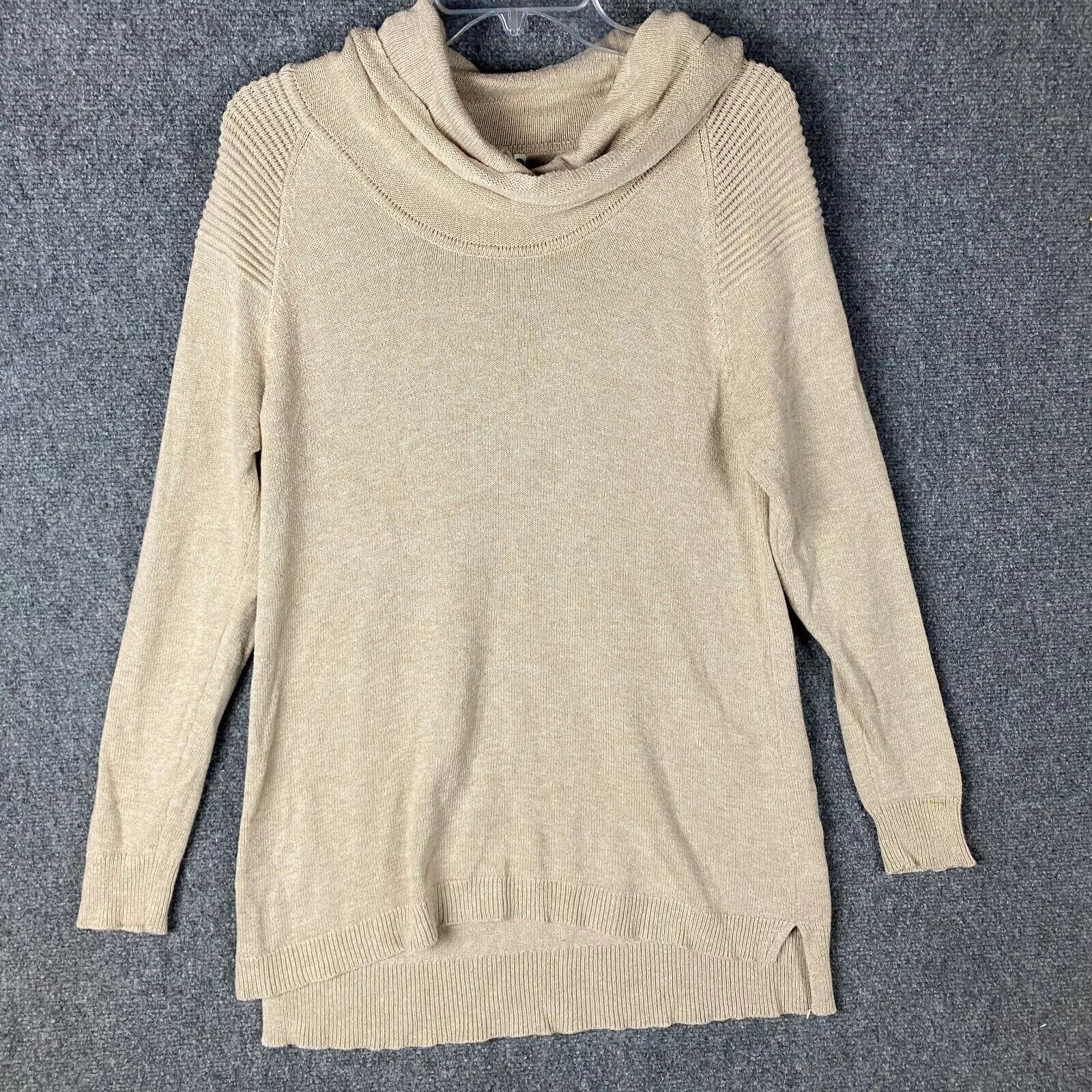 Other Leo & Nicole Sweater Women's Large Pullover Knit Cowl Neck Size L / US 10 / IT 46 - 1 Thumbnail