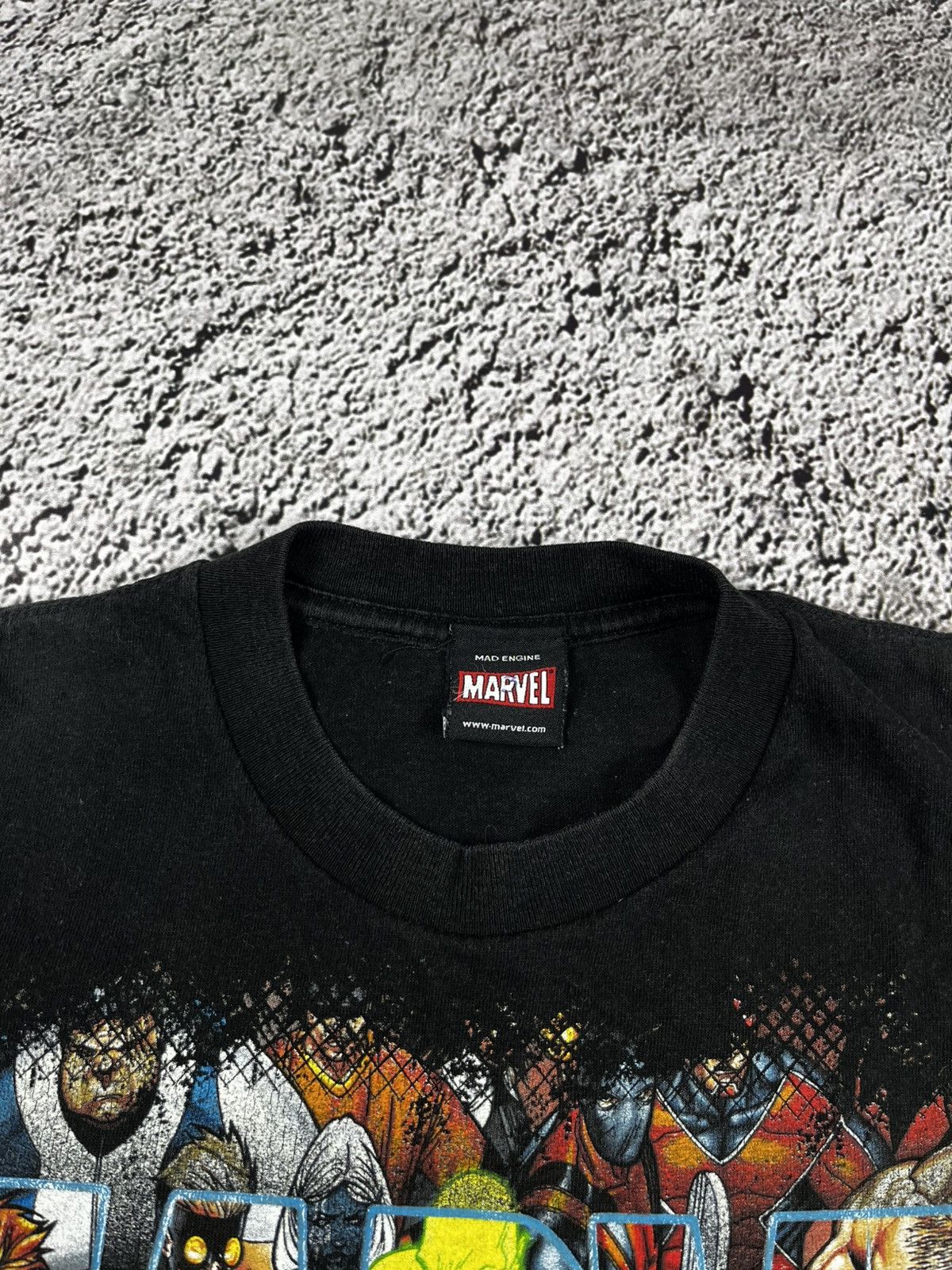 Band Tees Vintage Y2K Marvel Comics big logo tee streetwear size S Size US S / EU 44-46 / 1 - 4 Thumbnail