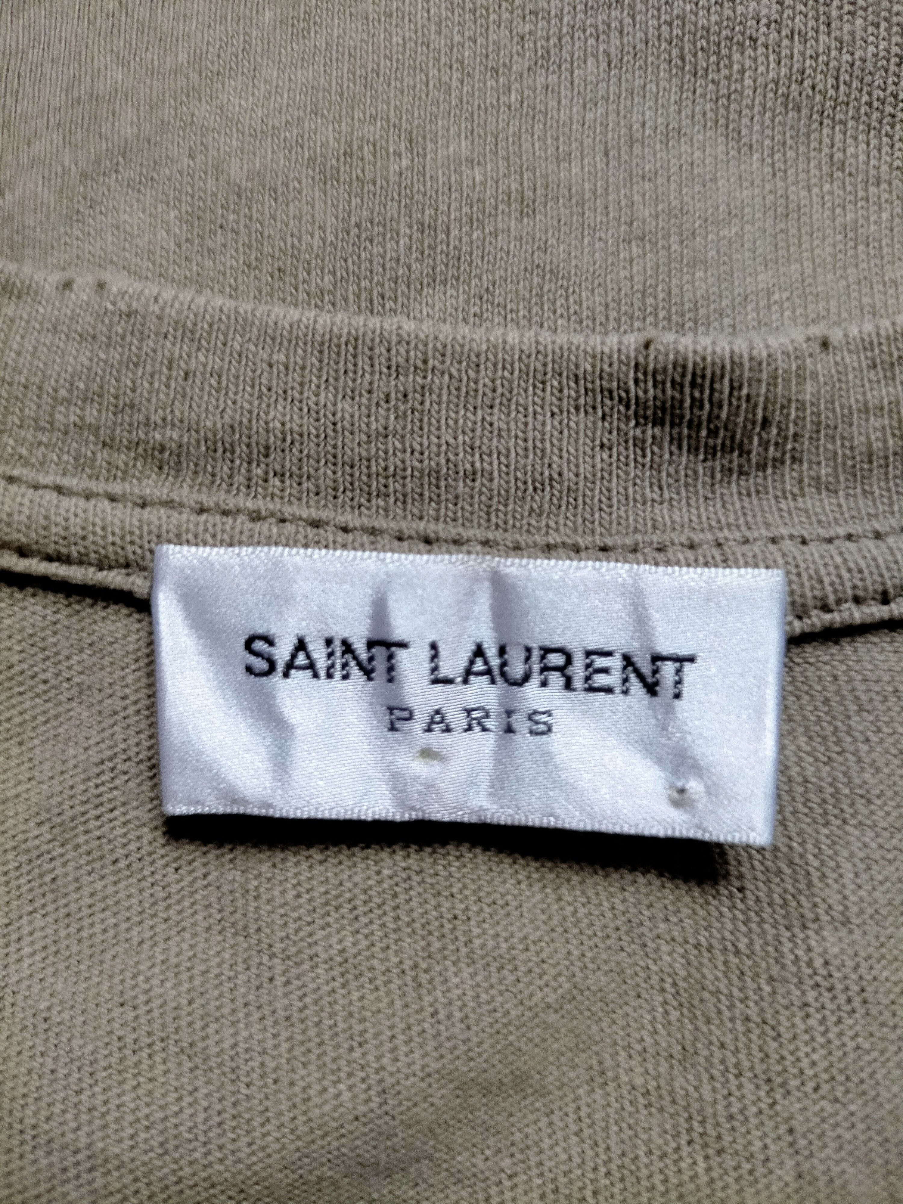 Saint Laurent Paris Made in italy Saint Laurent Paris Spell out Size US S / EU 44-46 / 1 - 15 Thumbnail