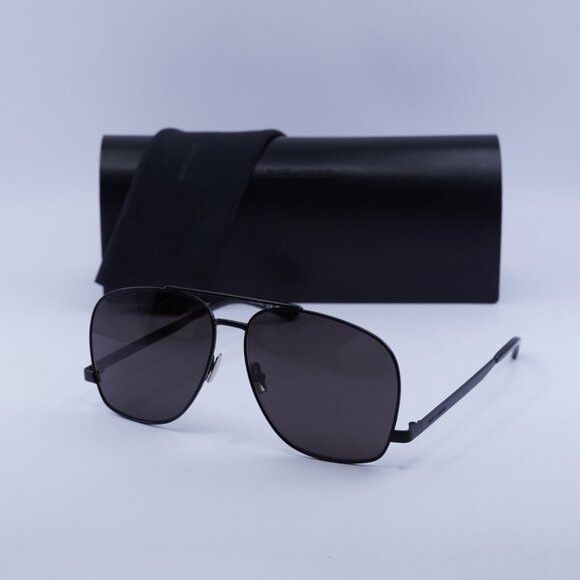 Saint Laurent Paris 🕶️ New Saint Laurent SL653 LEON 002 Sunglasses - Black Size ONE SIZE - 1 Thumbnail