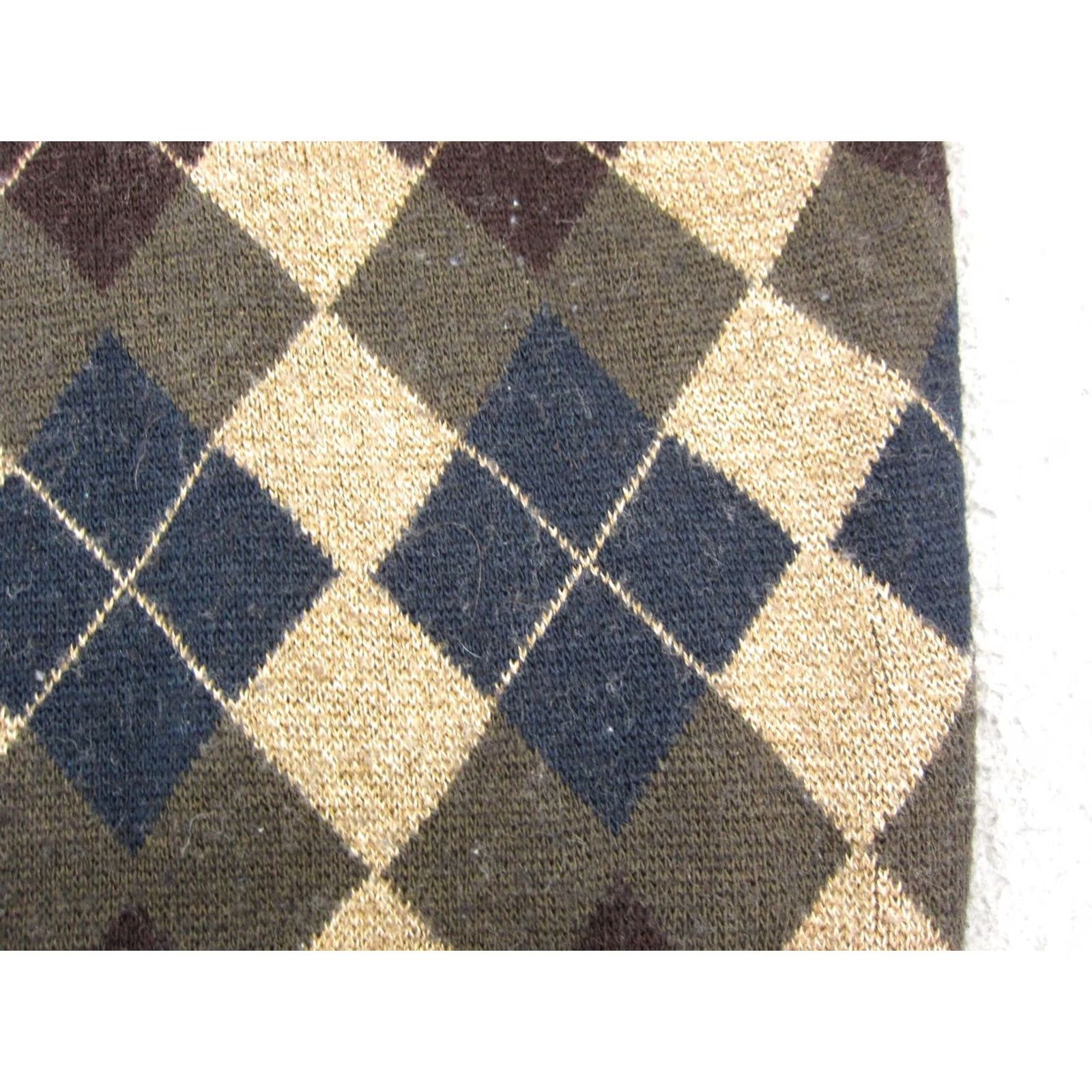 Vintage VINTAGE Consensus Sweater Adult 2XL Brown Wool Argyle Knit Mens 80s 90s Size US XXL / EU 58 / 5 - 5 Thumbnail