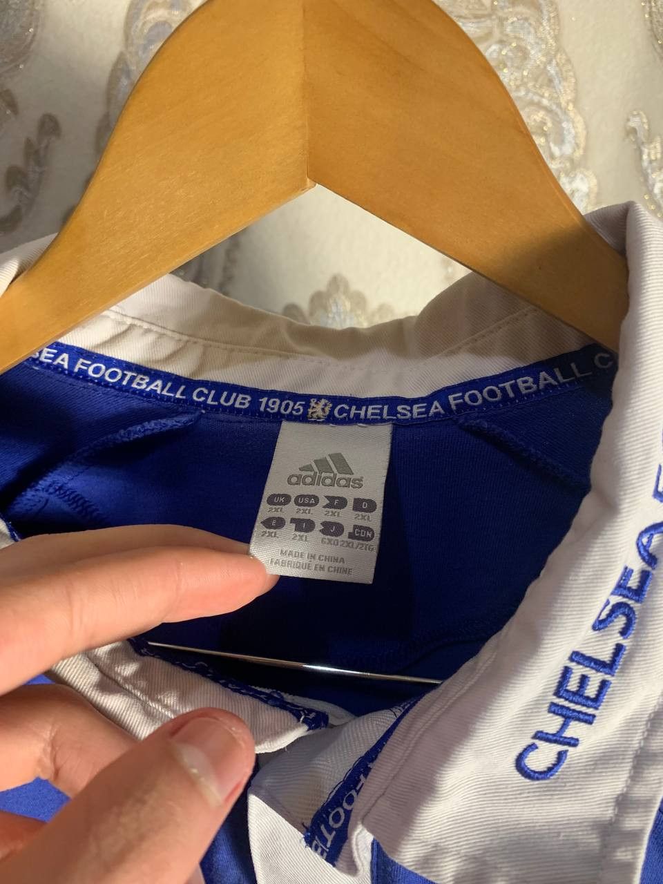 Adidas Vintage Adidas FC Chelsea London England Soccer Jersey 90s Size US XXL / EU 58 / 5 - 5 Thumbnail