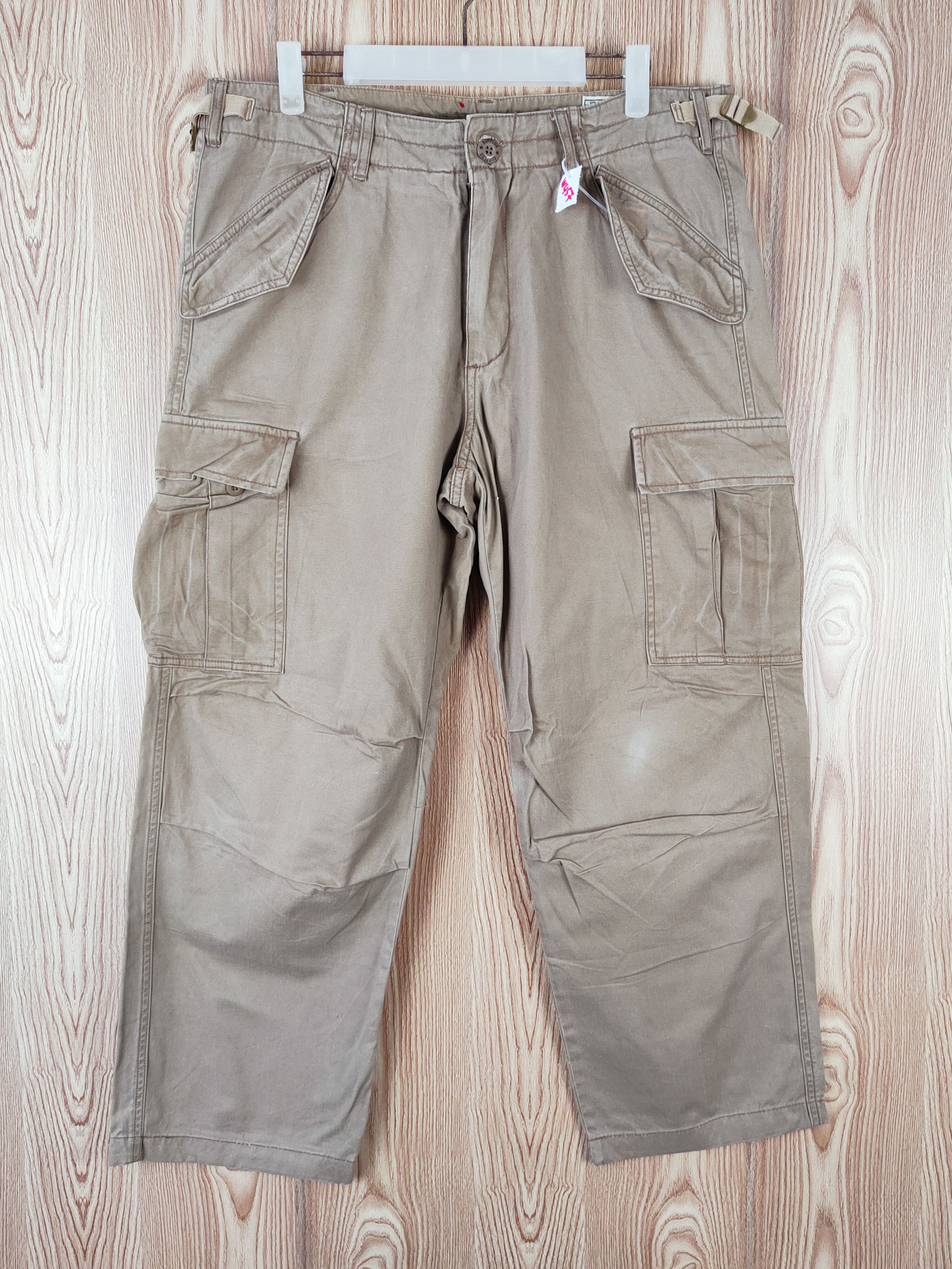 Generic Surplus Surplus Brown Multipocket Tactical Cargo Pants #W457 Size US 34 / EU 50 - 1 Thumbnail