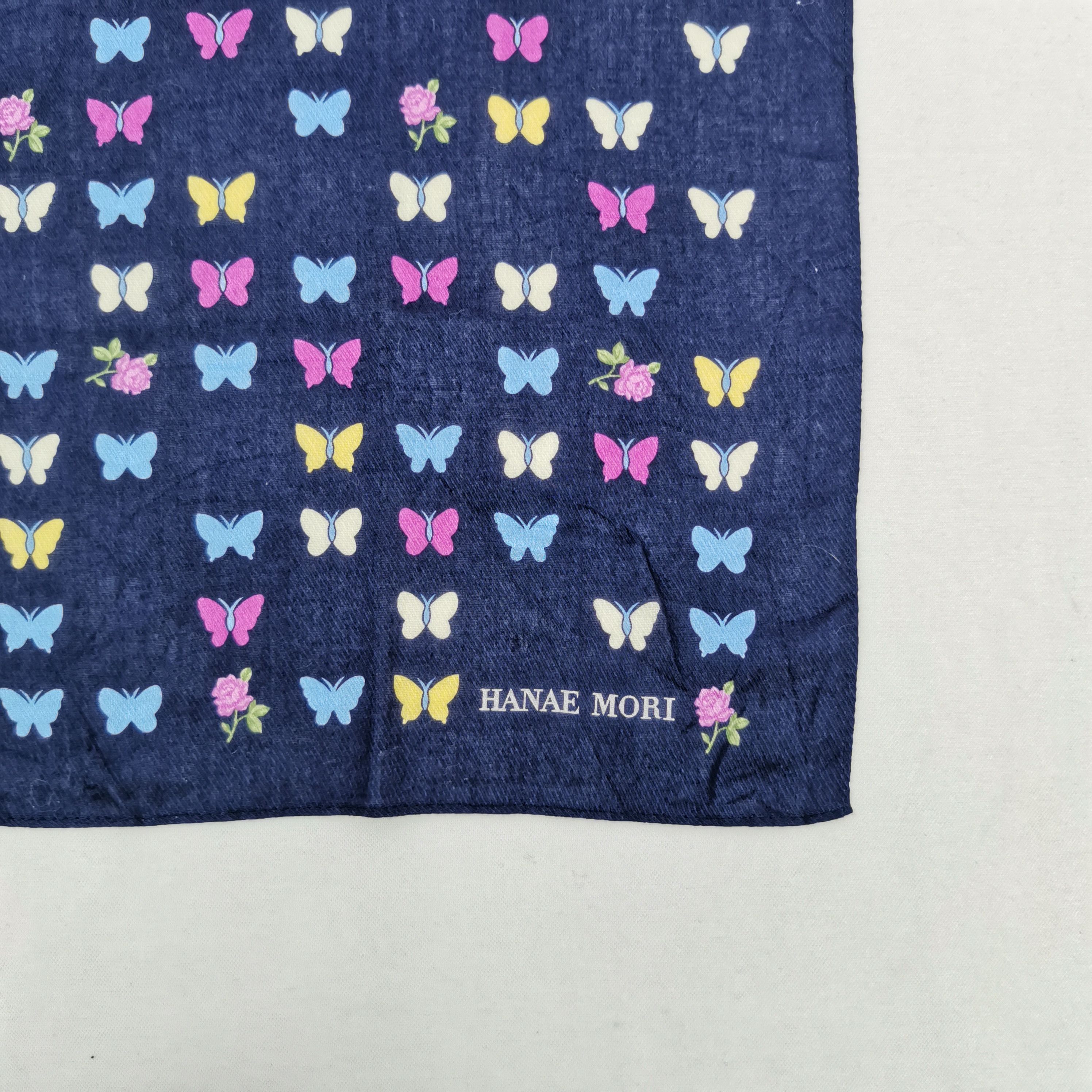 Hanae Mori Vintage Hanae Mori Handkerchief Neckerchief Bandana Size ONE SIZE - 3 Thumbnail