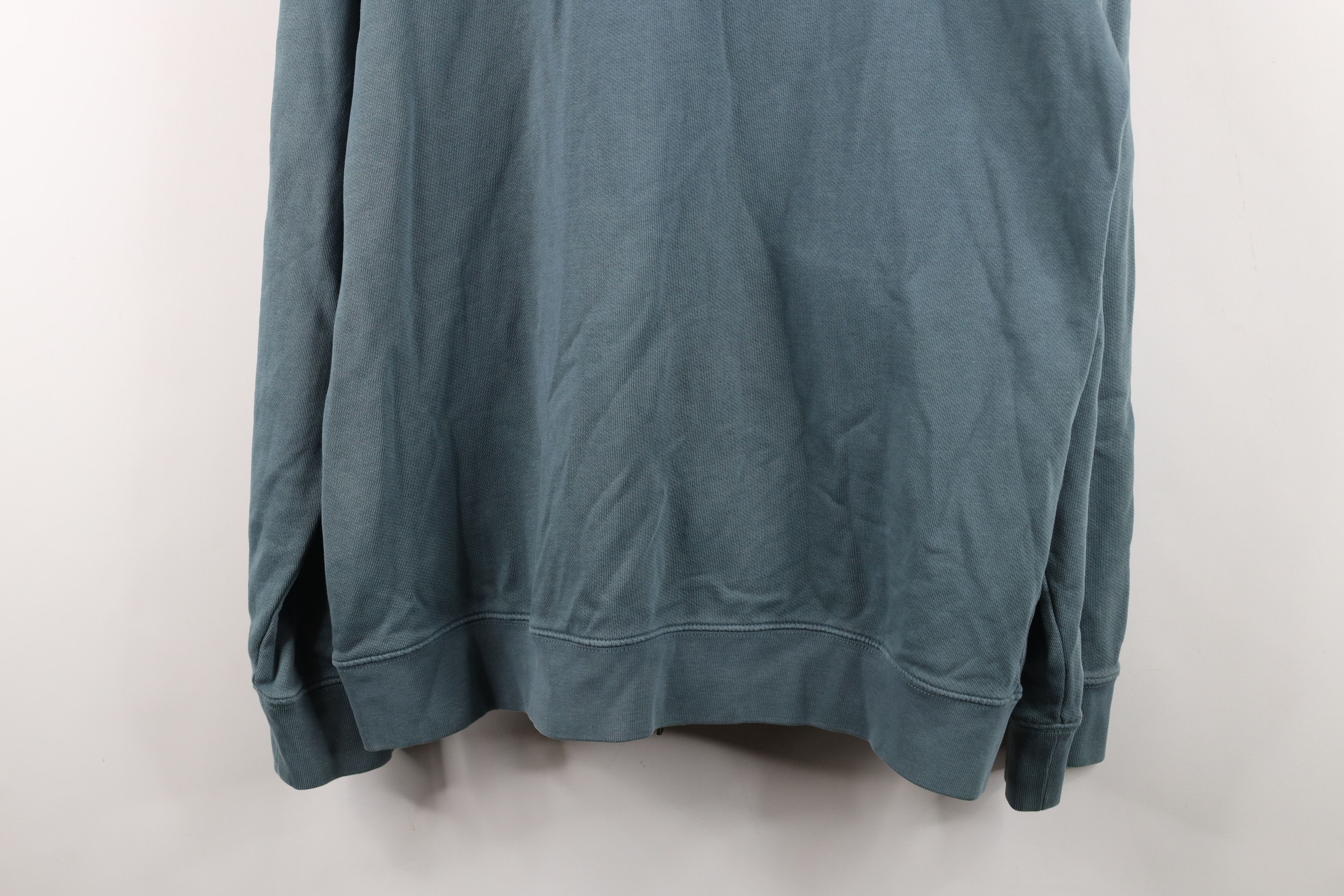 Armani Exchange New Armani Exchange Full Zip Terry Cloth Sweatshirt Teal Size US L / EU 52-54 / 3 - 15 Thumbnail