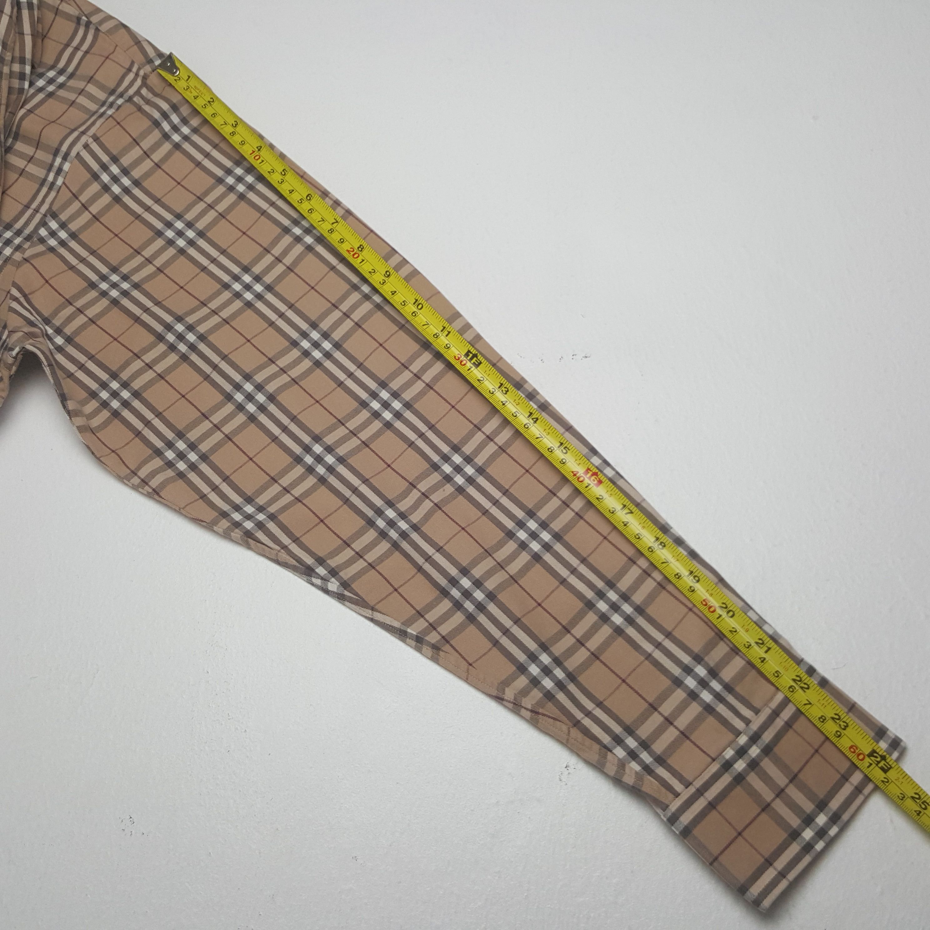 Burberry Vintage Burberry London Nova Check Button Up Shirt Size US M / EU 48-50 / 2 - 6 Thumbnail