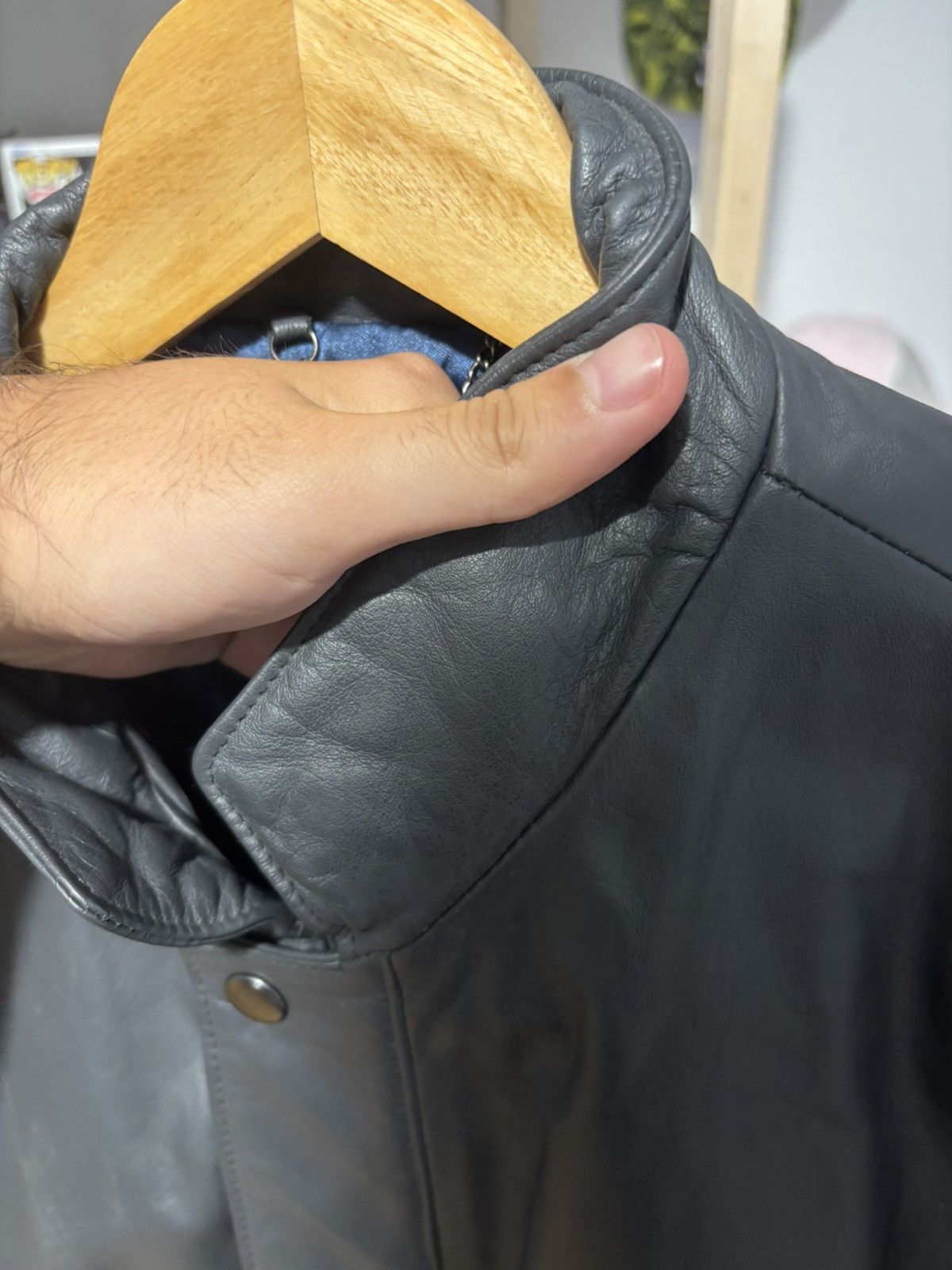 Saint Michael Saint Michael Vintage Leather Jacket Size US S / EU 44-46 / 1 - 5 Thumbnail