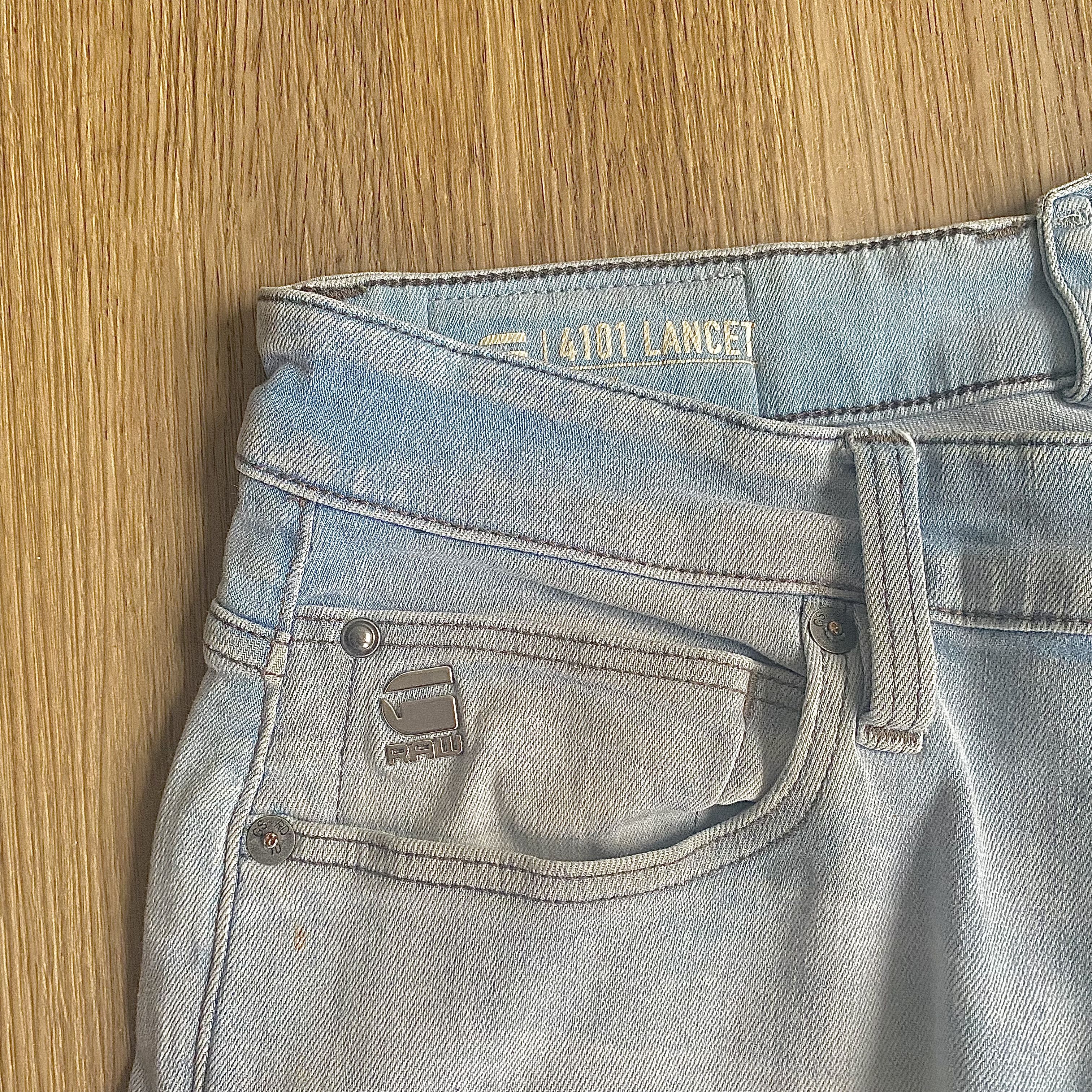 G-Star Light blue g star jeans men Size US 33 - 2 Thumbnail