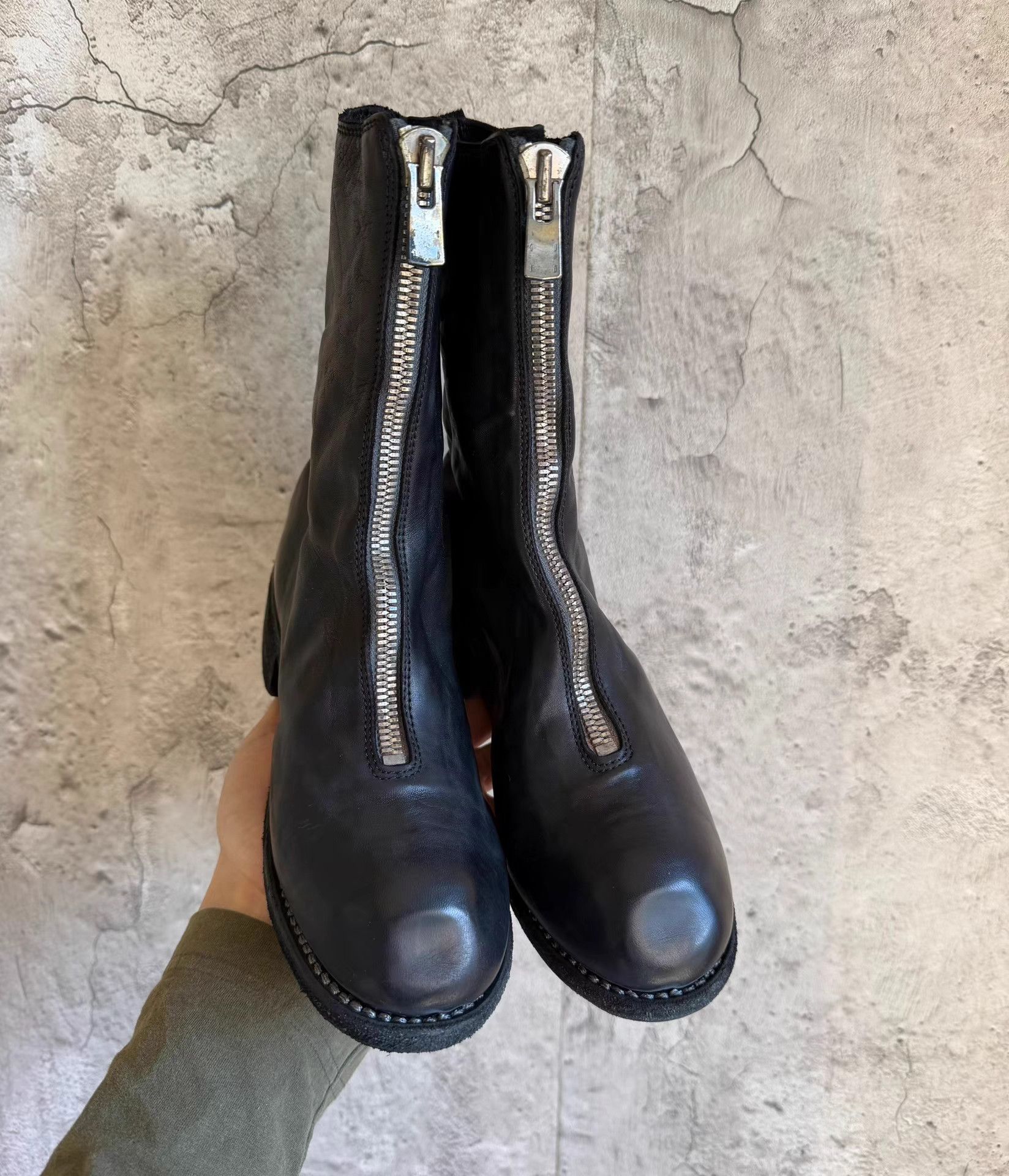 Guidi guidi 788z black zip boots sz37 | Grailed