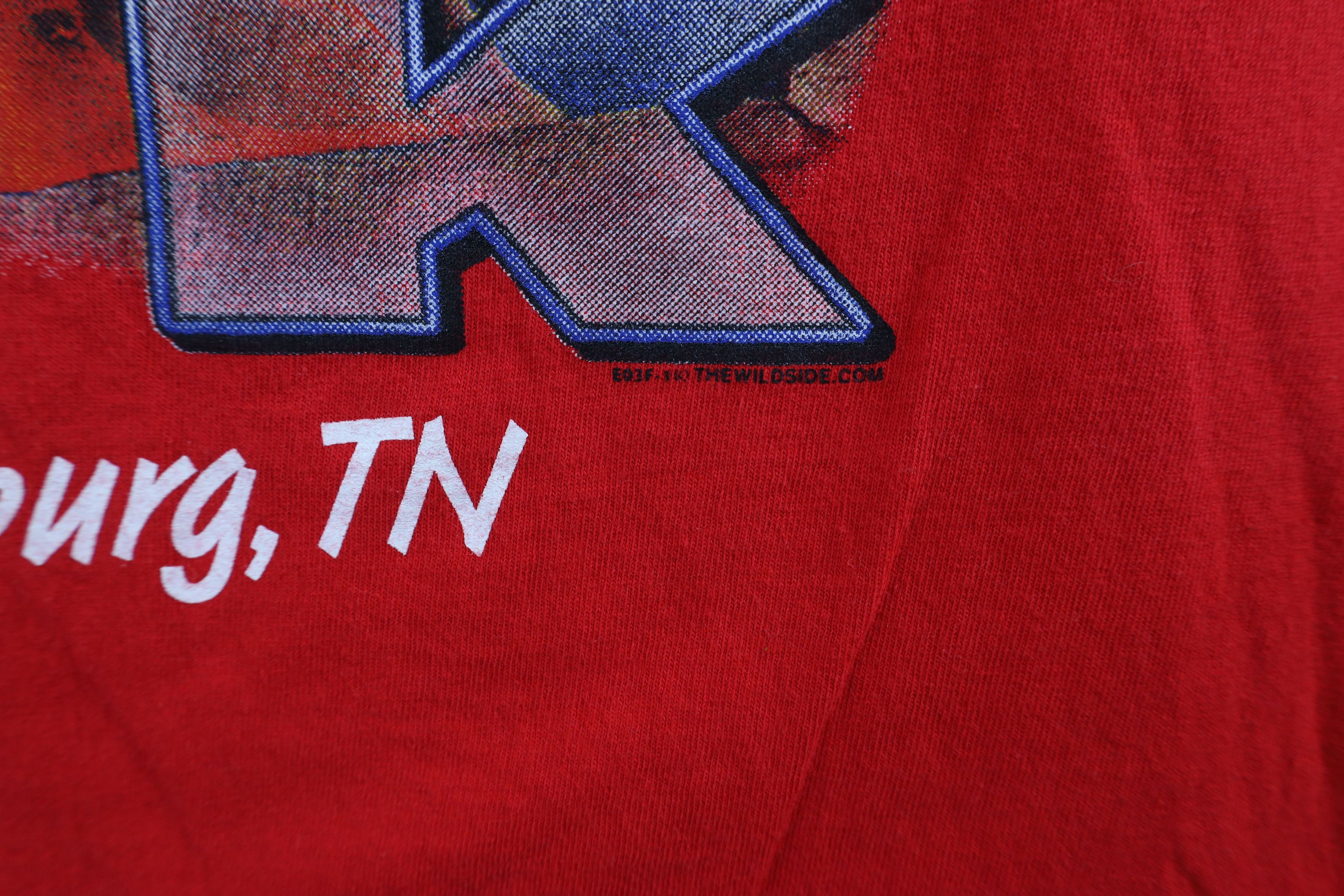 Vintage Vintage Streetwear Tractor Show Tennessee T-Shirt Red Size US XL / EU 56 / 4 - 5 Thumbnail