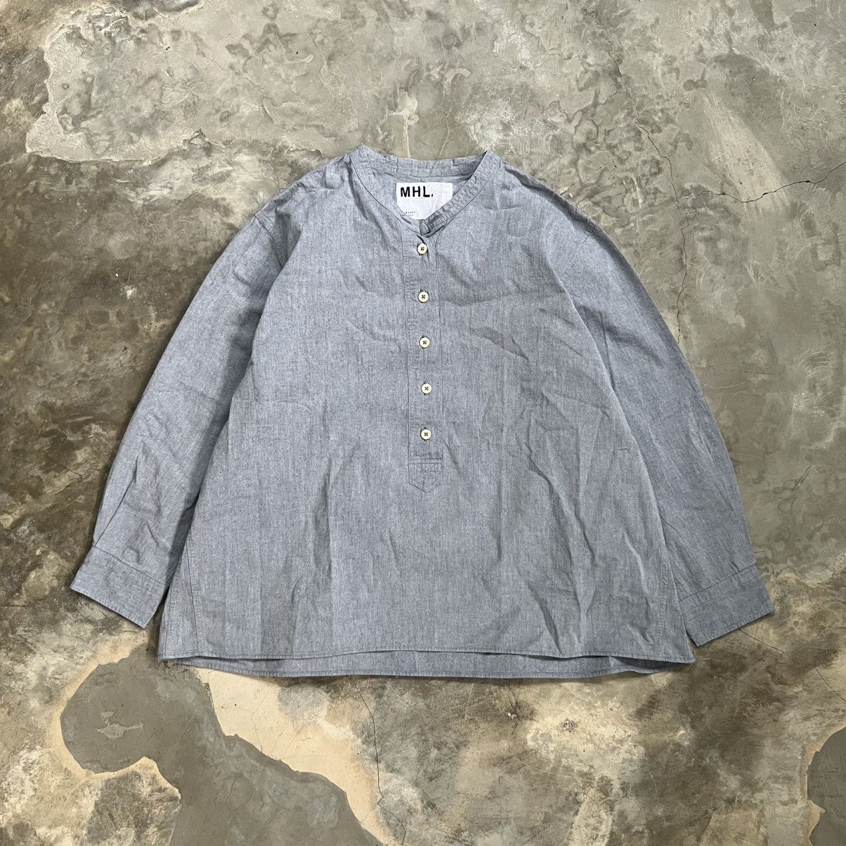 Margaret Howell Margaret Howell Half Button Blouse Shirt Size M / US 6-8 / IT 42-44 - 1 Thumbnail