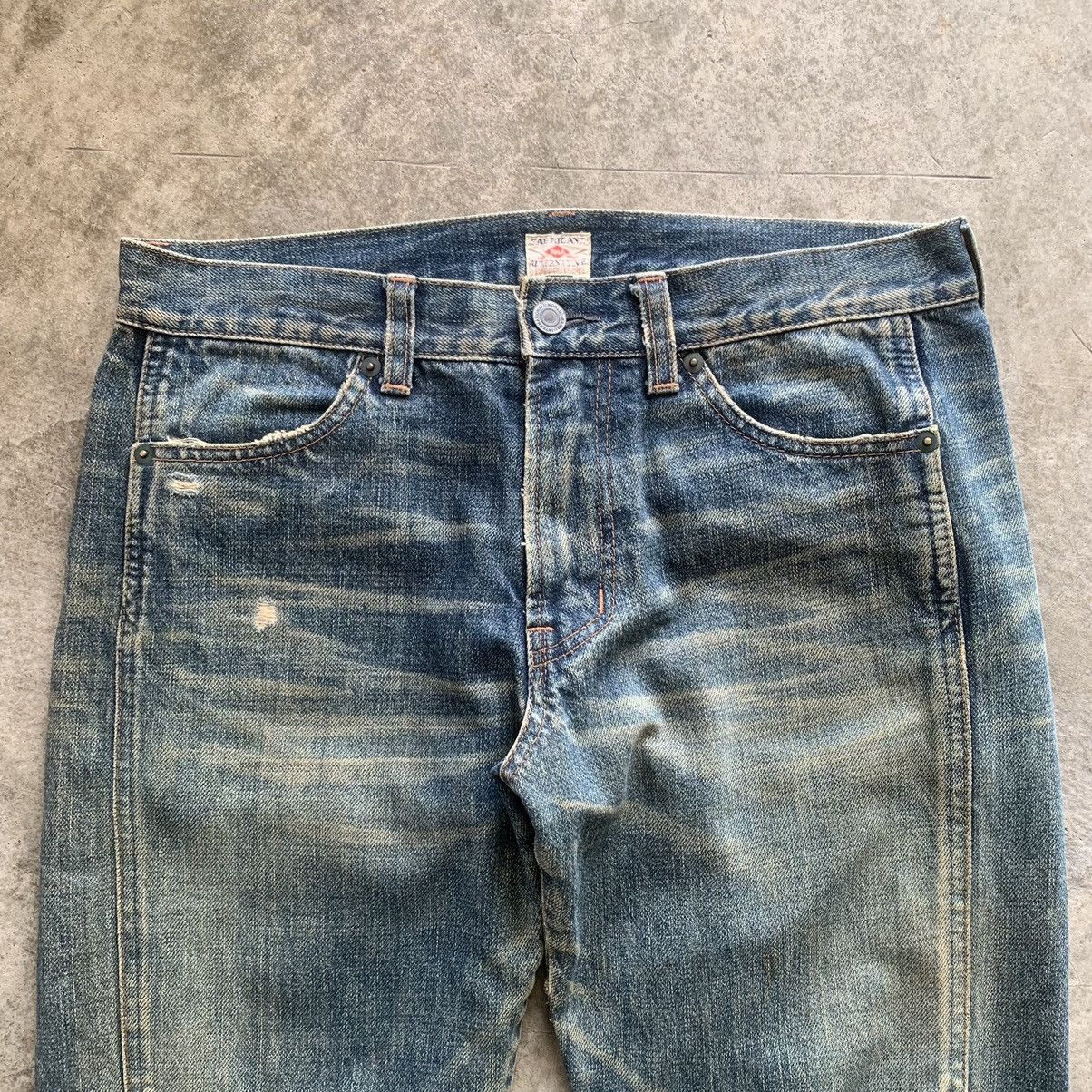 Tornado Mart RNA Inc. whiskers fading Jeans Size US 32 / EU 48 - 4 Thumbnail
