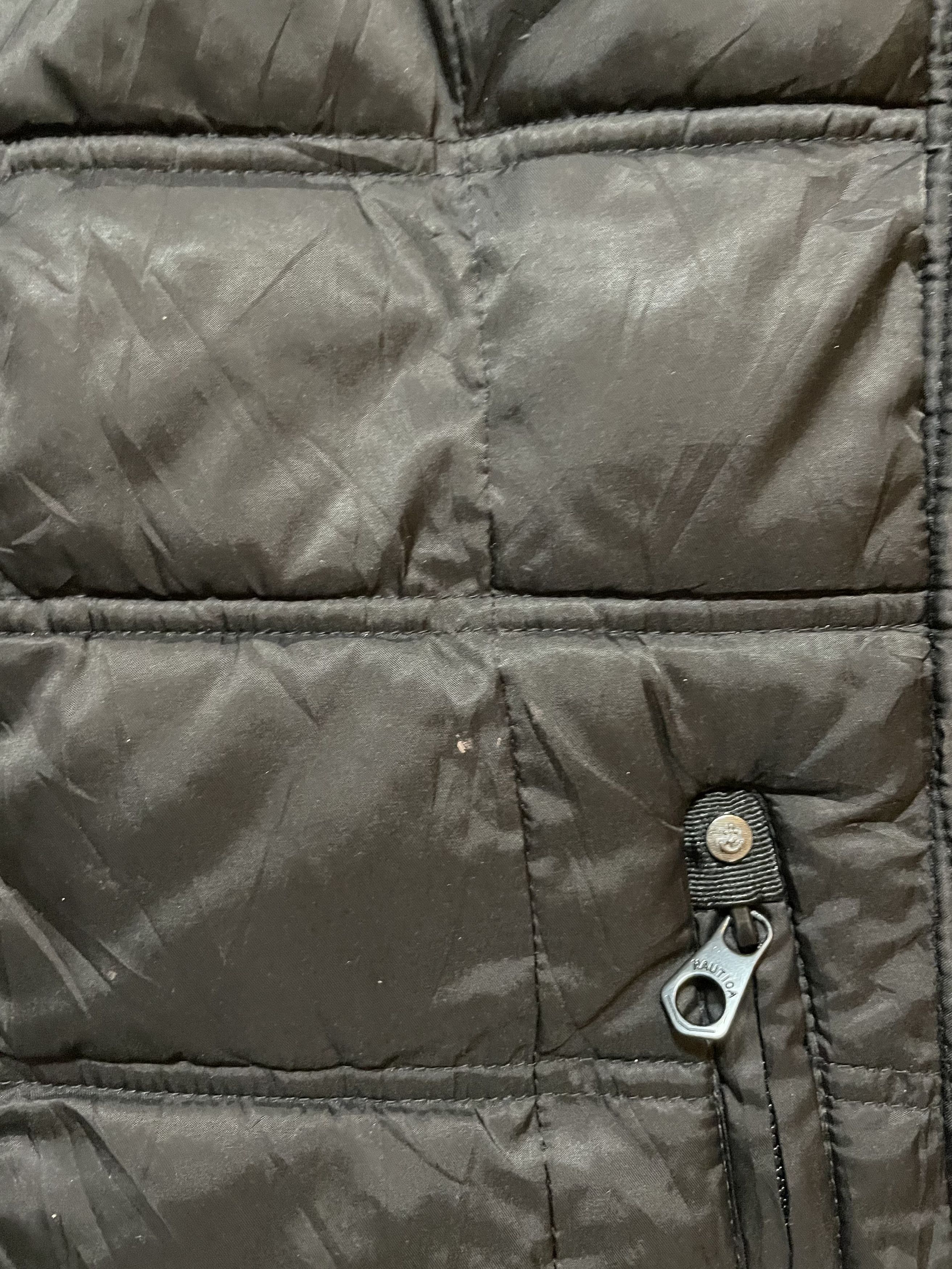 Nautica Black Nautica Quilted Hooded Puffer Jacket Size L / US 10 / IT 46 - 3 Thumbnail