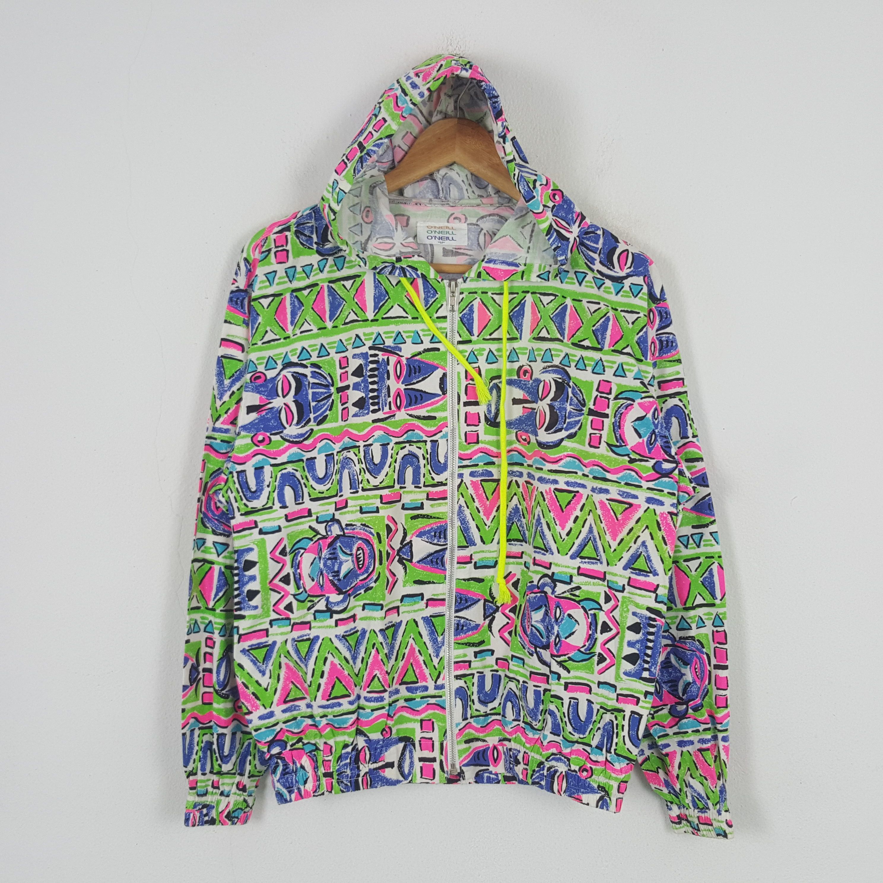 O'Neill × Vintage Vintage Oneill American Sportwear Style Hoodies Size US M / EU 48-50 / 2 - 1 Thumbnail