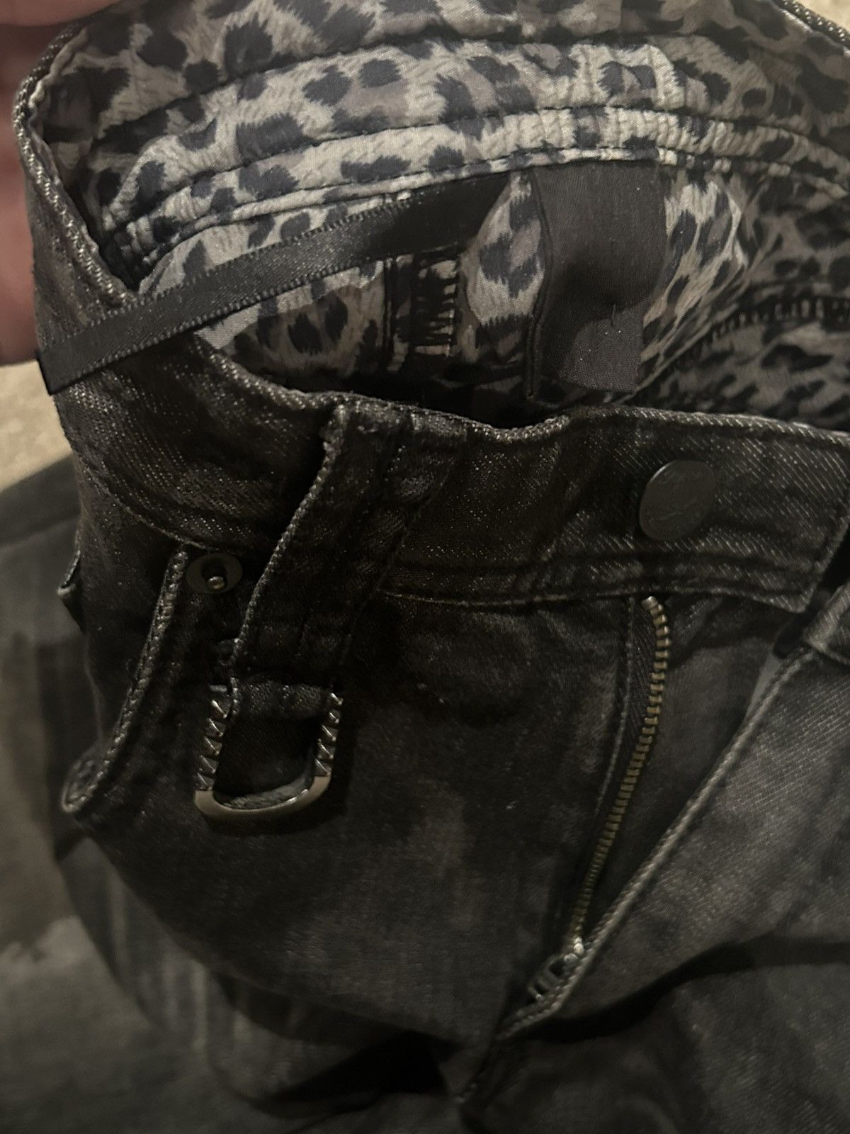 Roen Roen semantic design cheetah jeans japanese brand Size US 30 / EU 46 - 10 Thumbnail