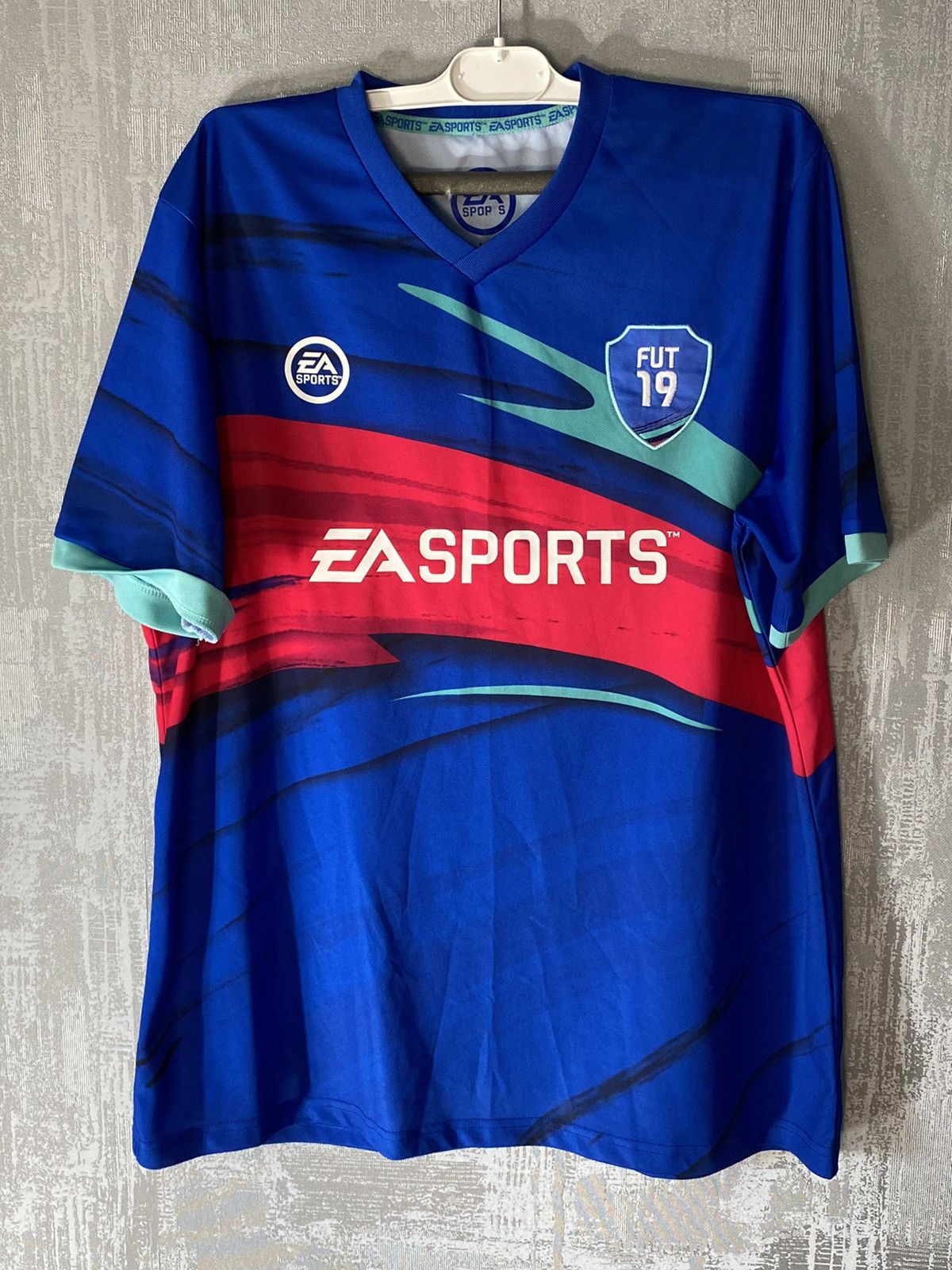 Vintage Ea Sports 19 Soccer Jersey Football Games Size US XL / EU 56 / 4 - 1 Thumbnail