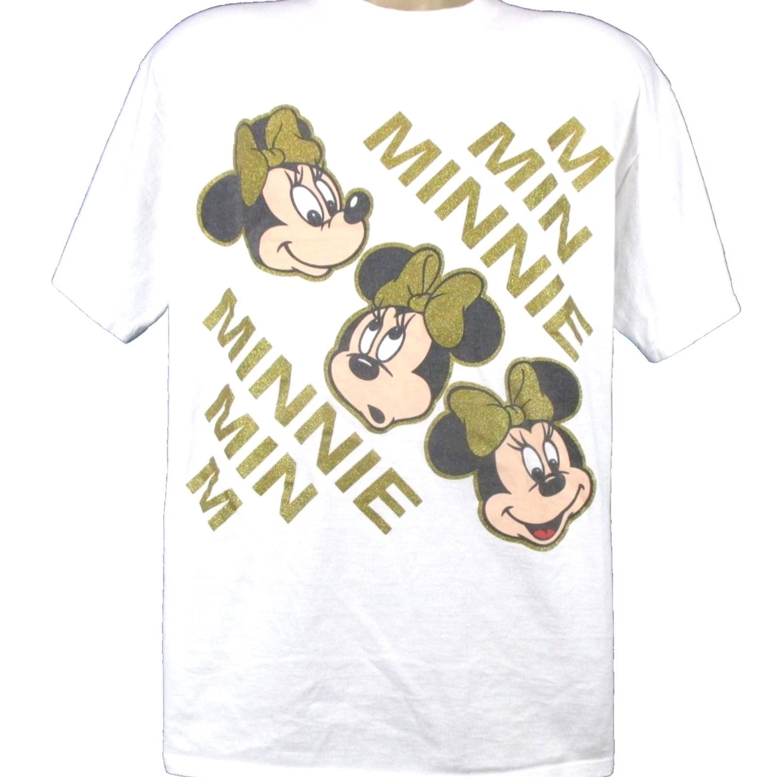 Disney VINTAGE MINNIE MOUSE WALT DISNEY T-Shirt L/XL 90s cartoon single stitch White Men Size US L / EU 52-54 / 3 - 3 Thumbnail