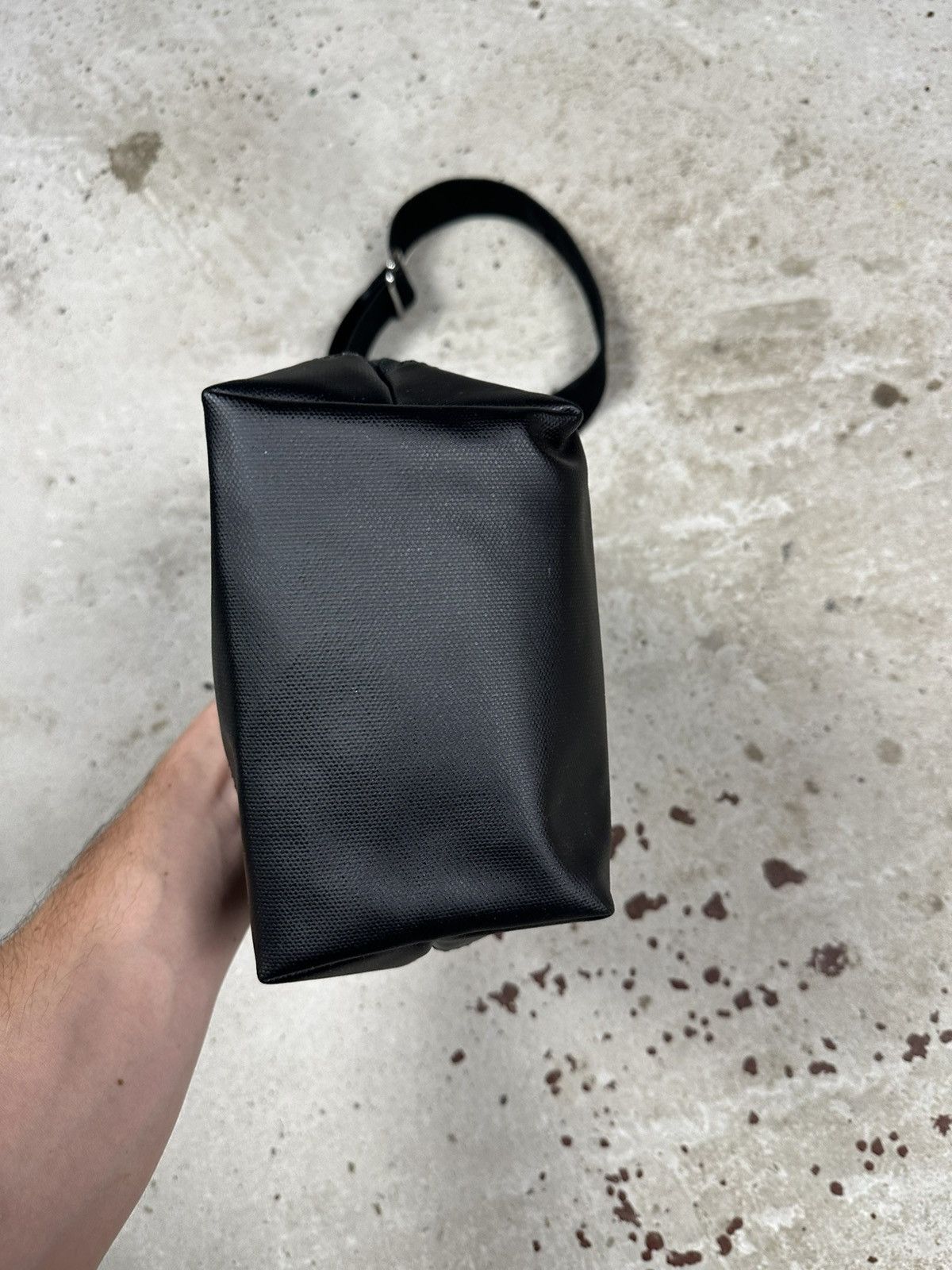 Opening Ceremony Opening Ceremony Mini Messenger Tote Bag Black Spellout Logo Size ONE SIZE - 7 Thumbnail