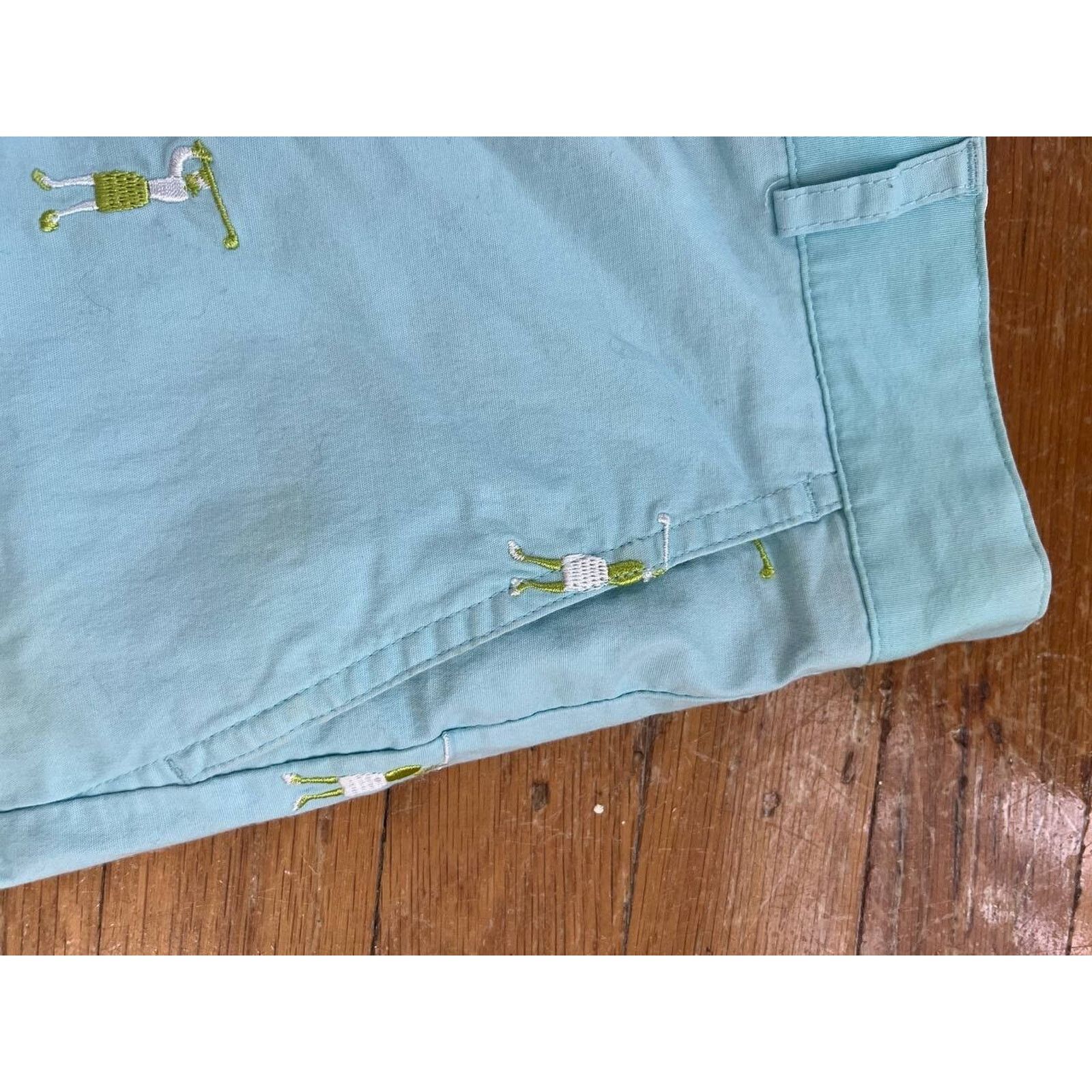 Lilly Pulitzer Lilly Pulitzer Pants Size Golfe Blue Beach 8 A000897 Size 36" / US 14 / IT 50 - 6 Thumbnail
