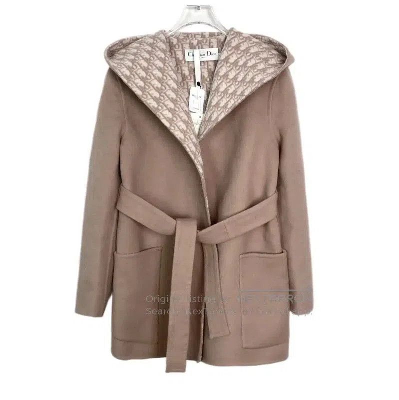 Dior Dior Pink Wool Women's Coat . Size S / US 4 / IT 40 - 1 Thumbnail