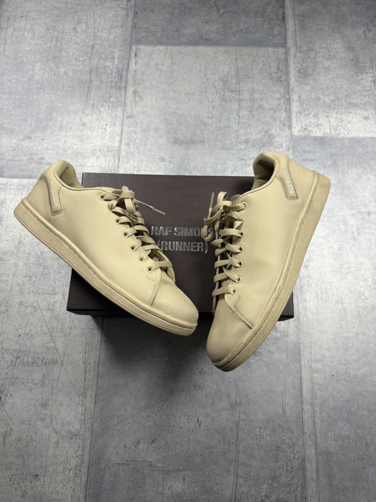 Raf Simons Raf Simons leather sneakers Size US 9 / EU 42 - 6 Thumbnail