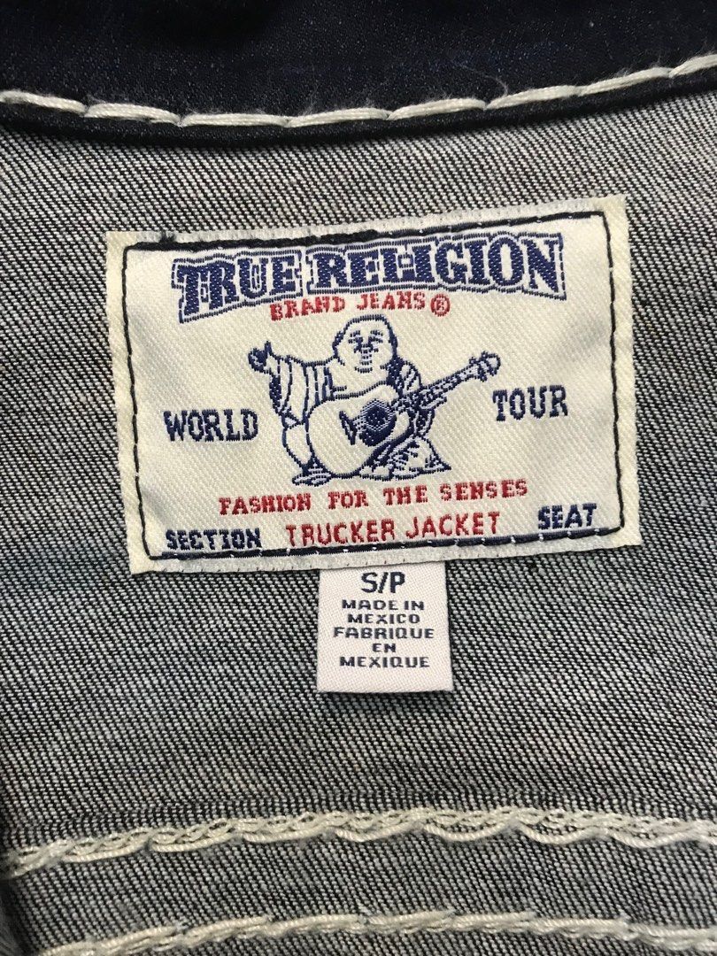 True Religion True Religion Blue Denim Jacket Heavy Stitching Y2K Archive Size US S / EU 44-46 / 1 - 6 Thumbnail