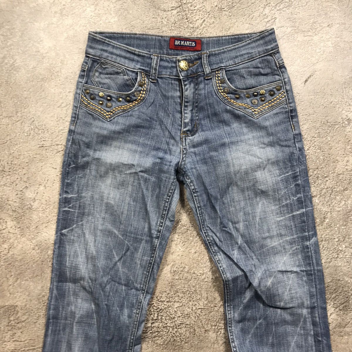Japanese Brand vintage Faded Jeans japan distressed denim spring pants 90s Size 27" / US 4 / IT 40 - 3 Thumbnail