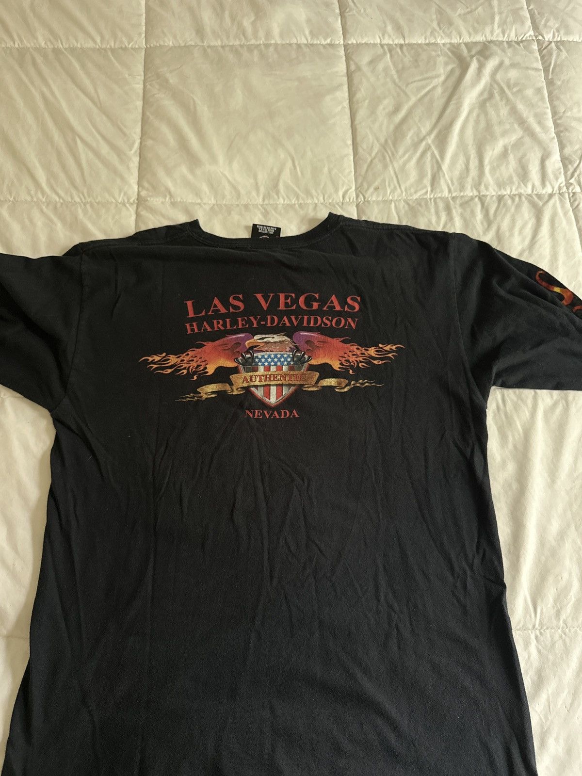 Harley Davidson × Vintage Harley Davidson T-shirt Long Sleeve Size US M / EU 48-50 / 2 - 1 Thumbnail