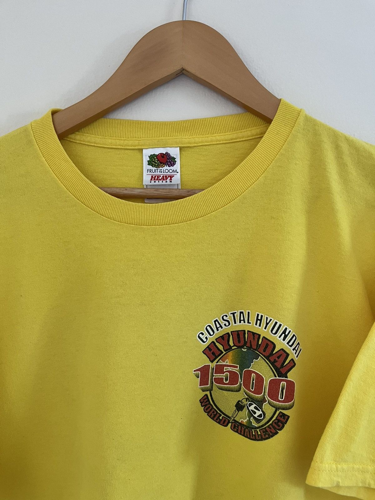 Vintage Vintage 90’s Hyundai 1500 World Challenge T-Shirt Size US XXL / EU 58 / 5 - 3 Thumbnail