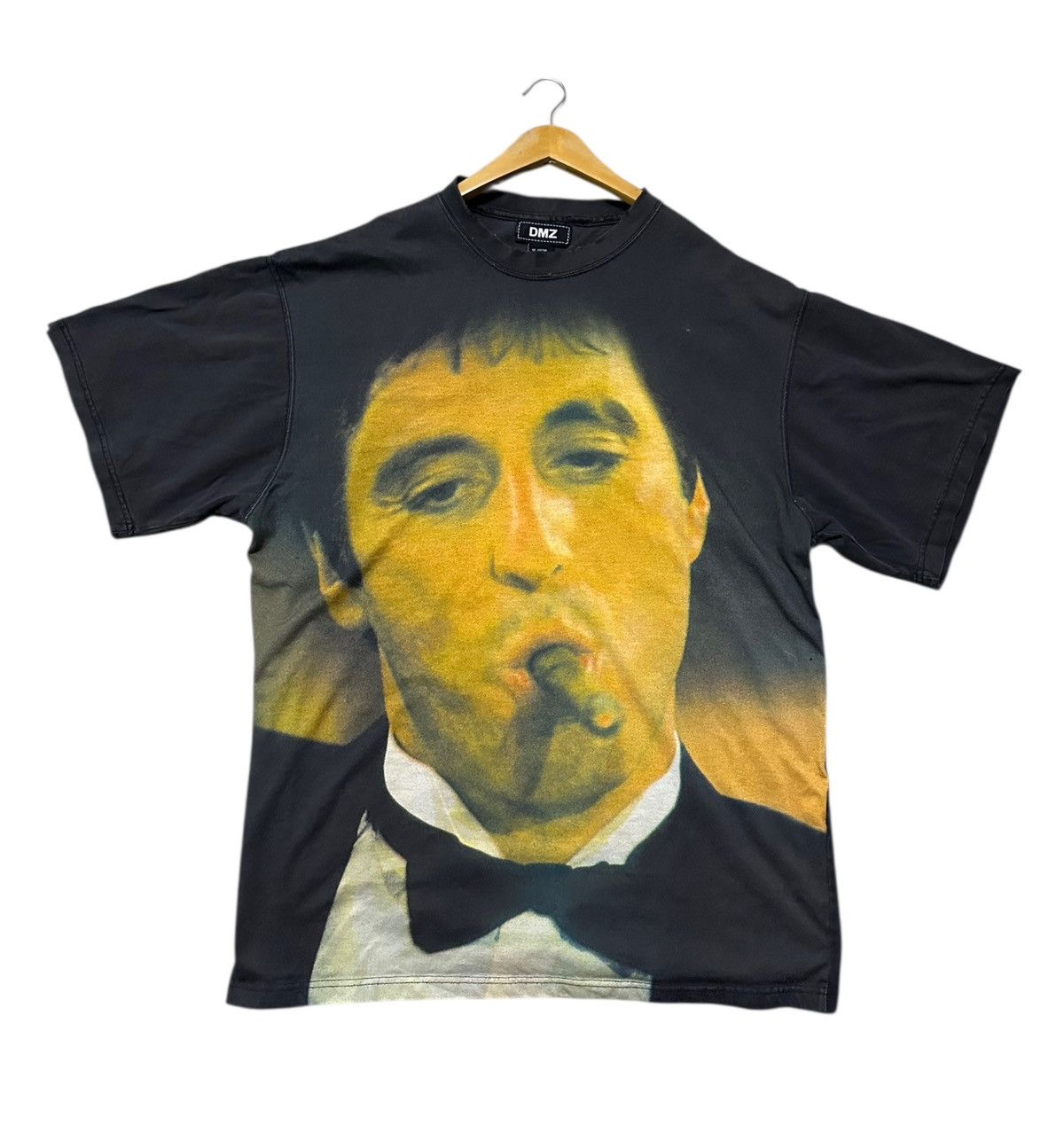 Vintage Vintage Al pacino Scarface overprinted tee Size US XXL / EU 58 / 5 - 1 Thumbnail