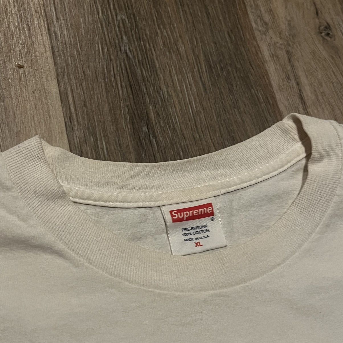 Damien Hirst × Supreme Supreme Damien Hirst Box Logo Tee life’s a bitch t shirt Size US XL / EU 56 / 4 - 8 Thumbnail
