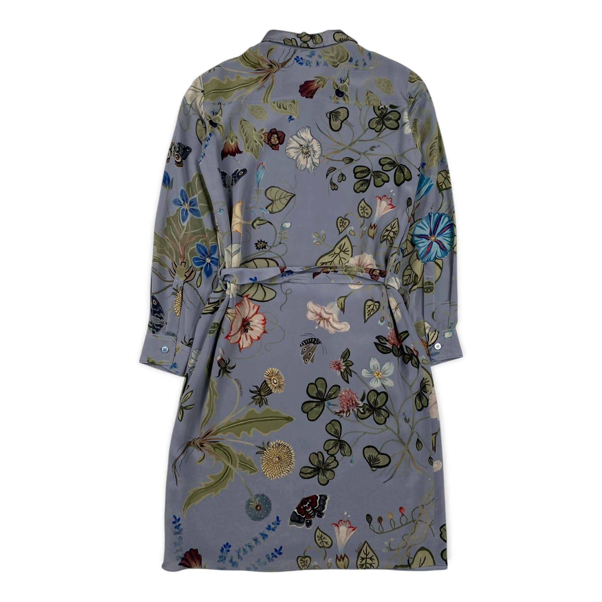 Gucci 2014 Floral Mini Dress Size XS / US 0-2 / IT 36-38 - 2 Thumbnail