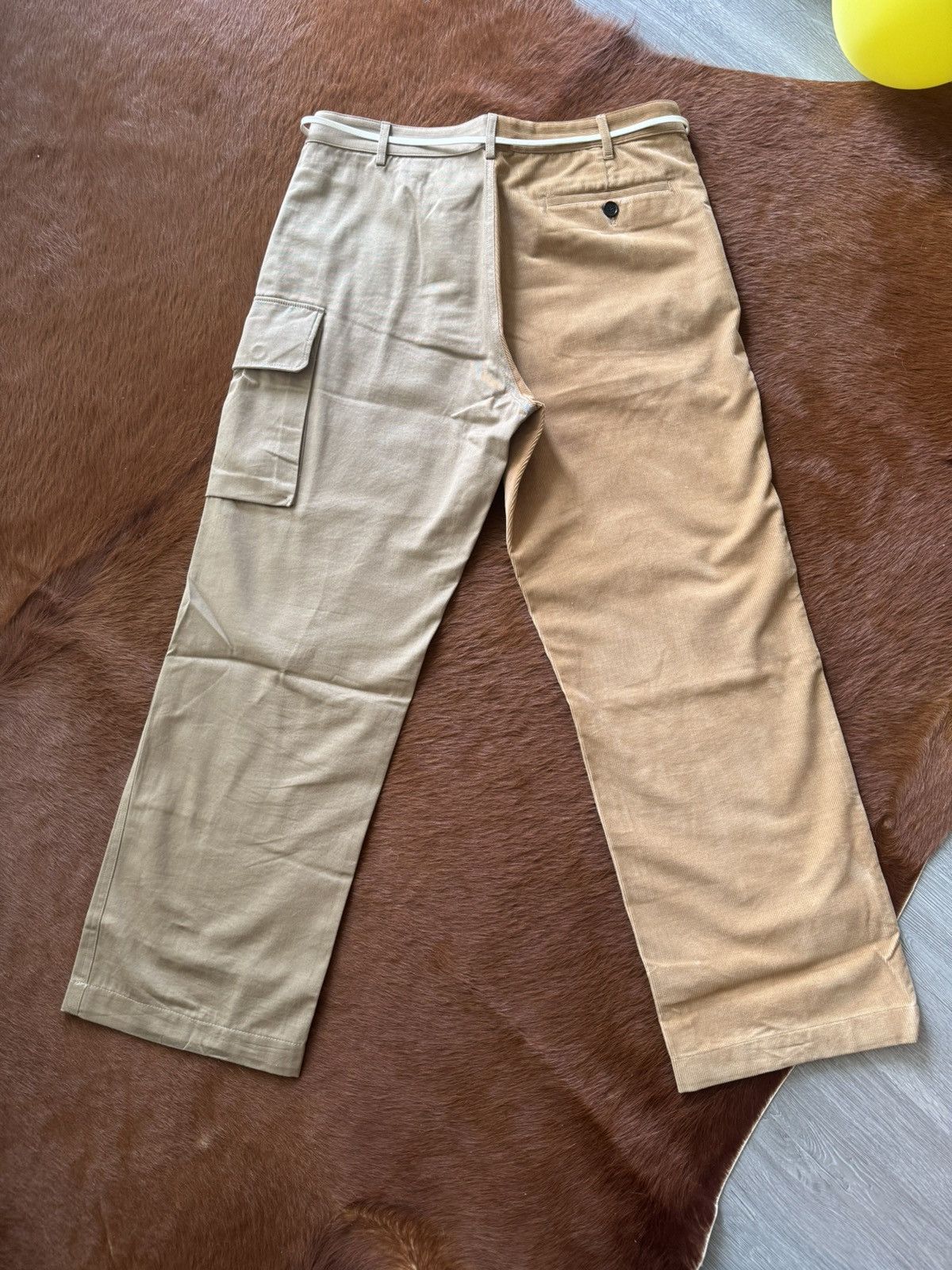 Marni Marni Cargo Corduroy Brown Trousers Size US 32 / EU 48 - 2 Thumbnail
