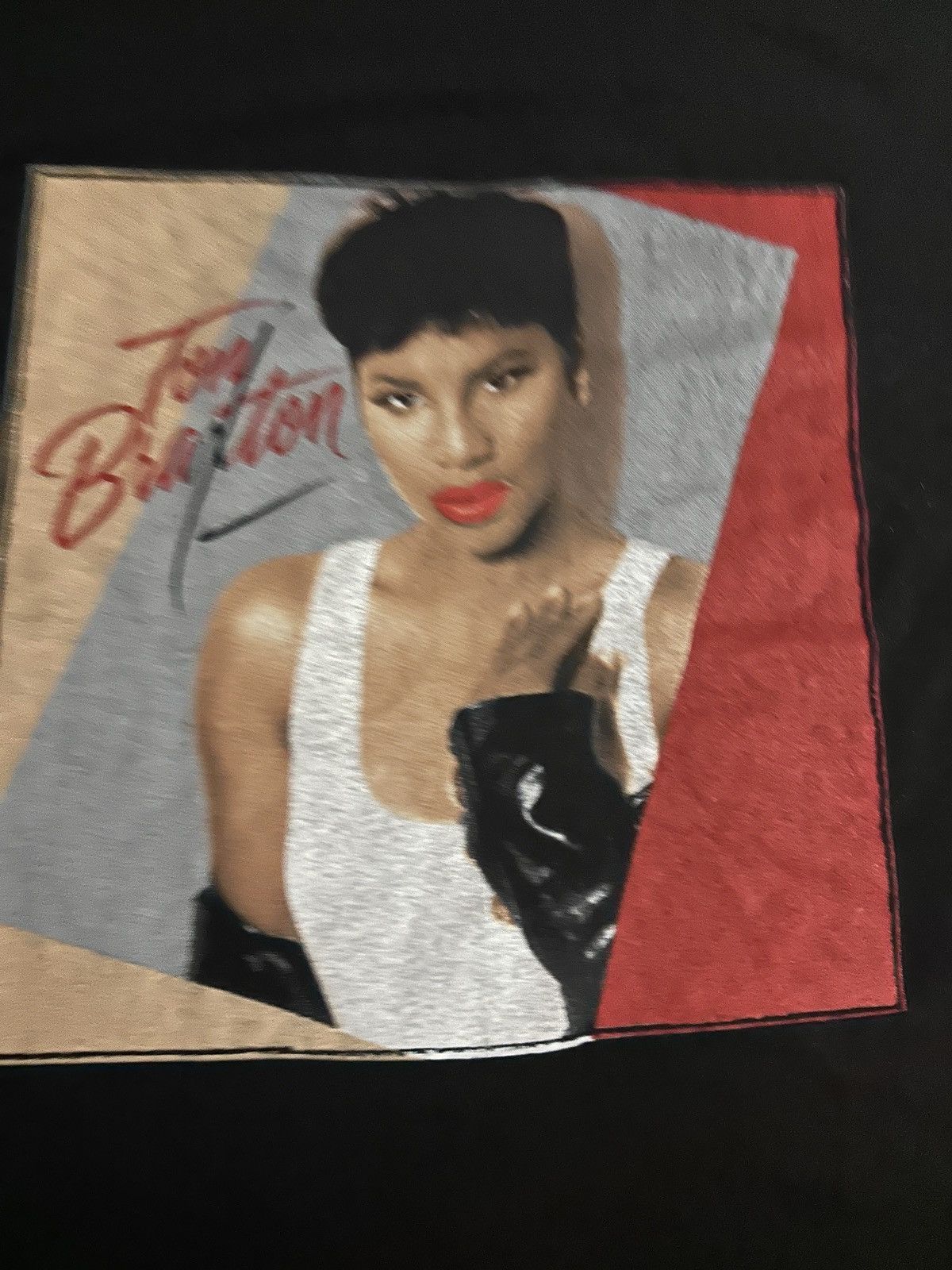 Vintage VTG 90s Maze Frankie Beverly Toni Braxton T-Shirt Size US XL / EU 56 / 4 - 5 Thumbnail