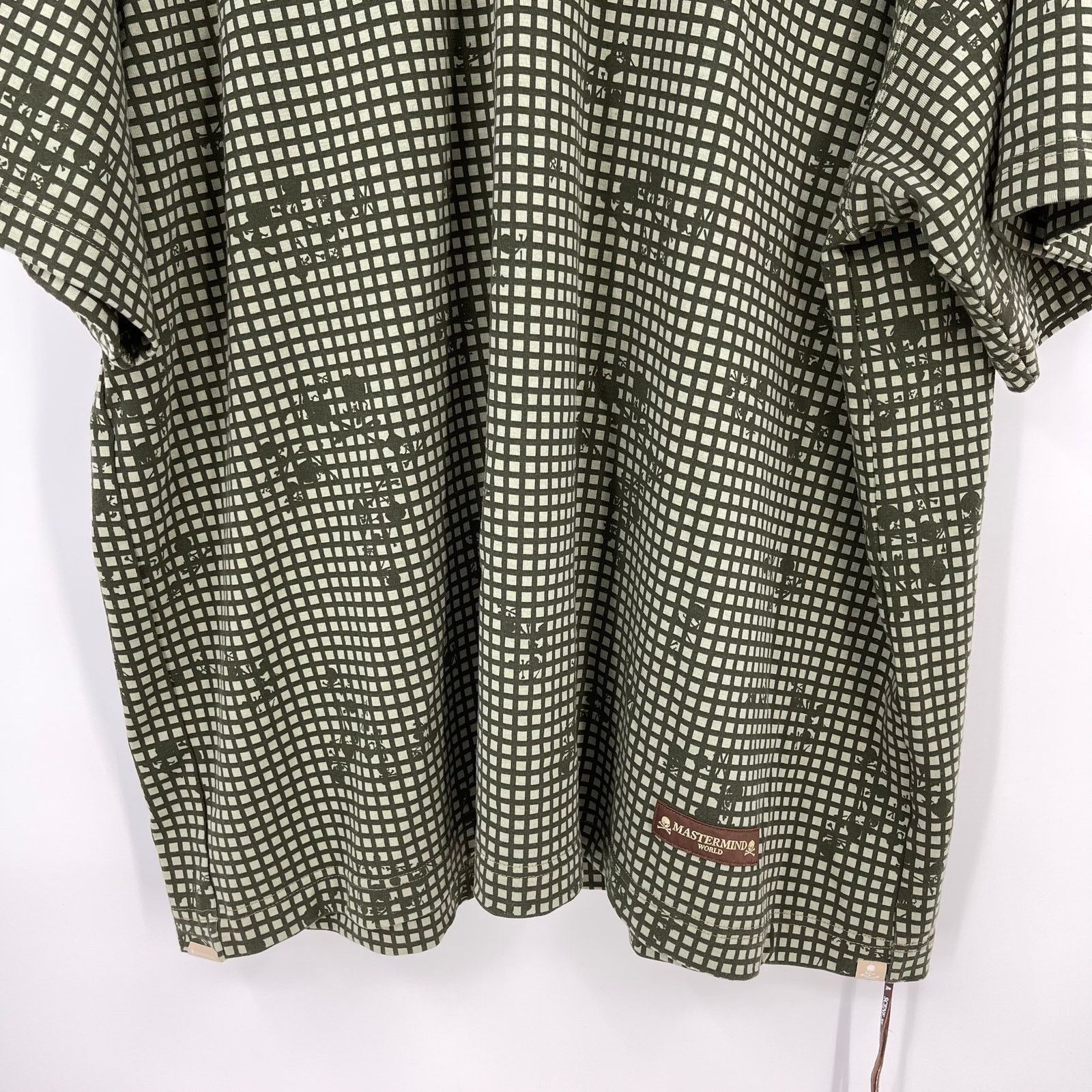 Mastermind Japan Mastermind World | Khaki Check T-shirt In Night Desert L Size US L / EU 52-54 / 3 - 8 Thumbnail