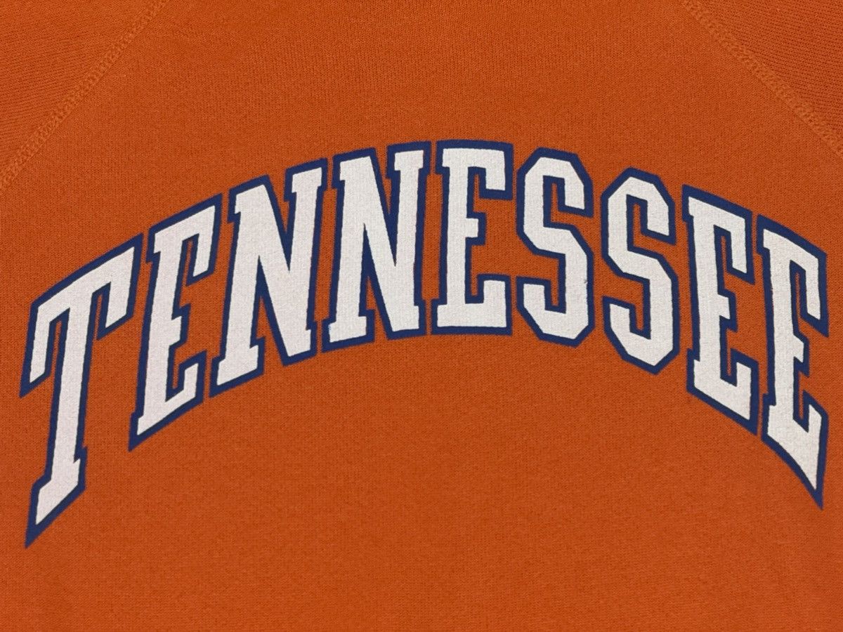 Tultex Vintage Tennessee Volunteers Arch Spellout Raglan Crewneck Size US L / EU 52-54 / 3 - 2 Thumbnail