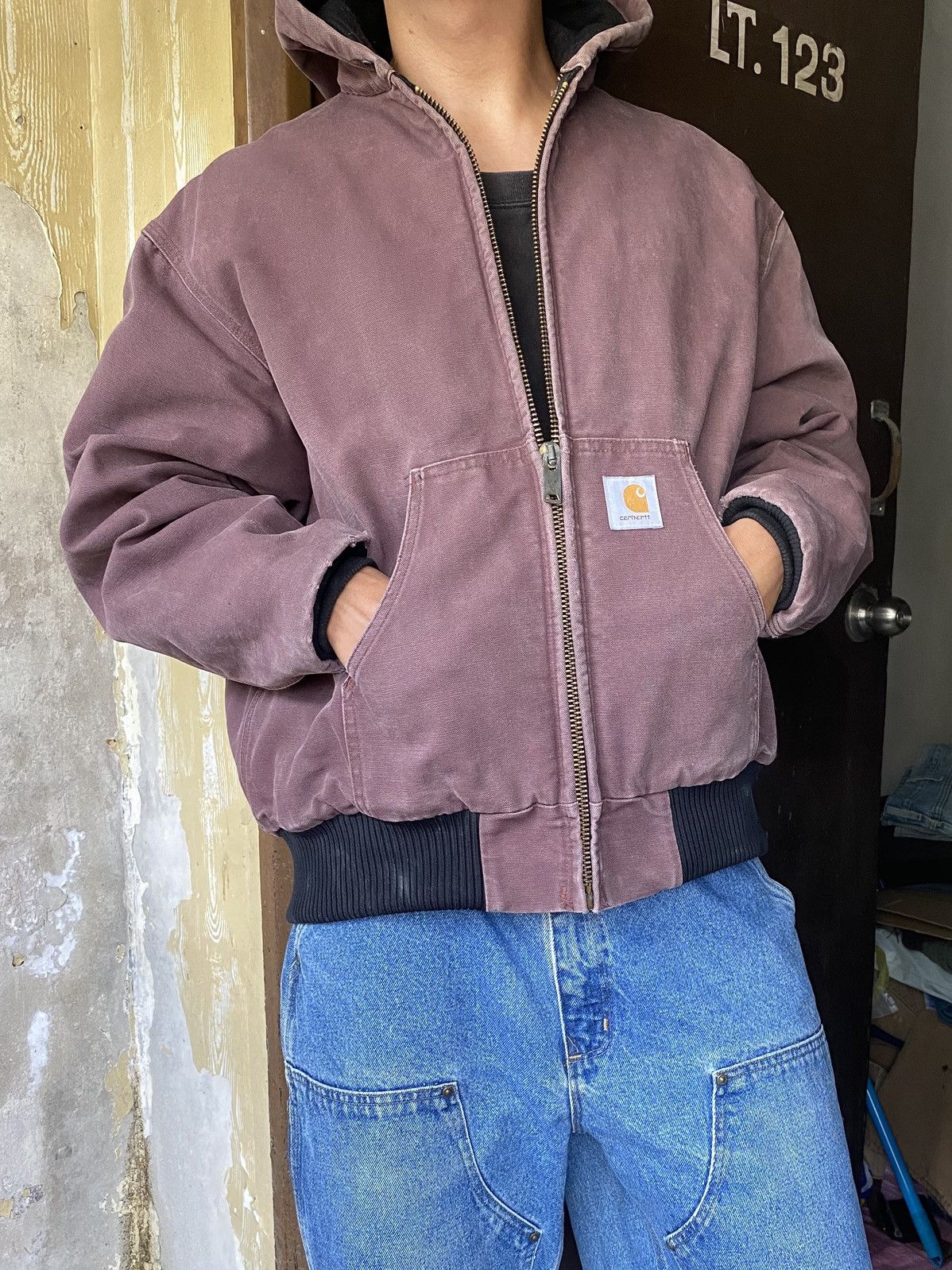 Carhartt SOLD OUT Vintage Carhartt J04 RUM Active Duck Jacket Size US L / EU 52-54 / 3 - 6 Thumbnail