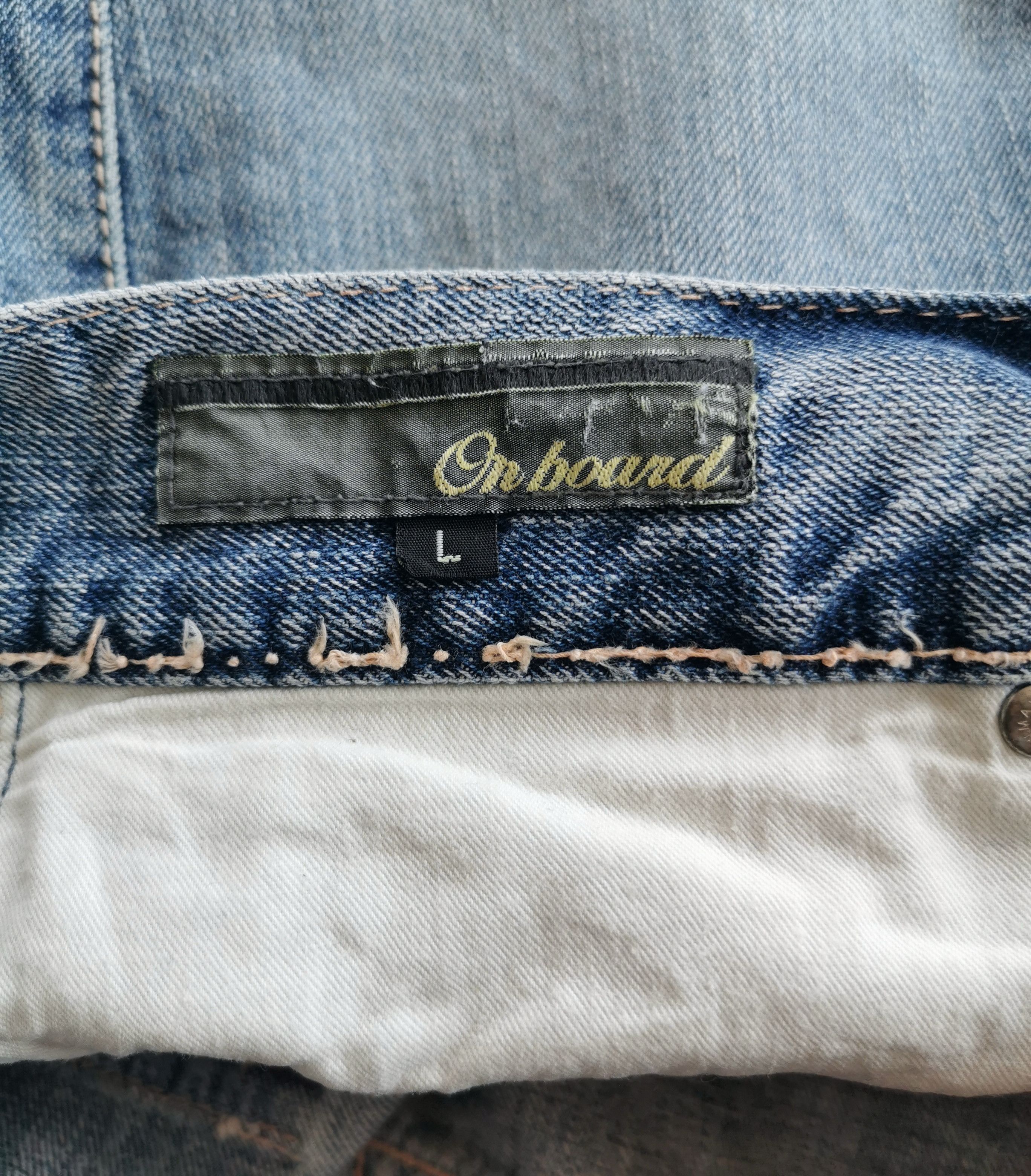 Tornado Mart Flare Jeans On Board Rusty Clawmark Boot Cut Denim Size US 34 / EU 50 - 4 Thumbnail