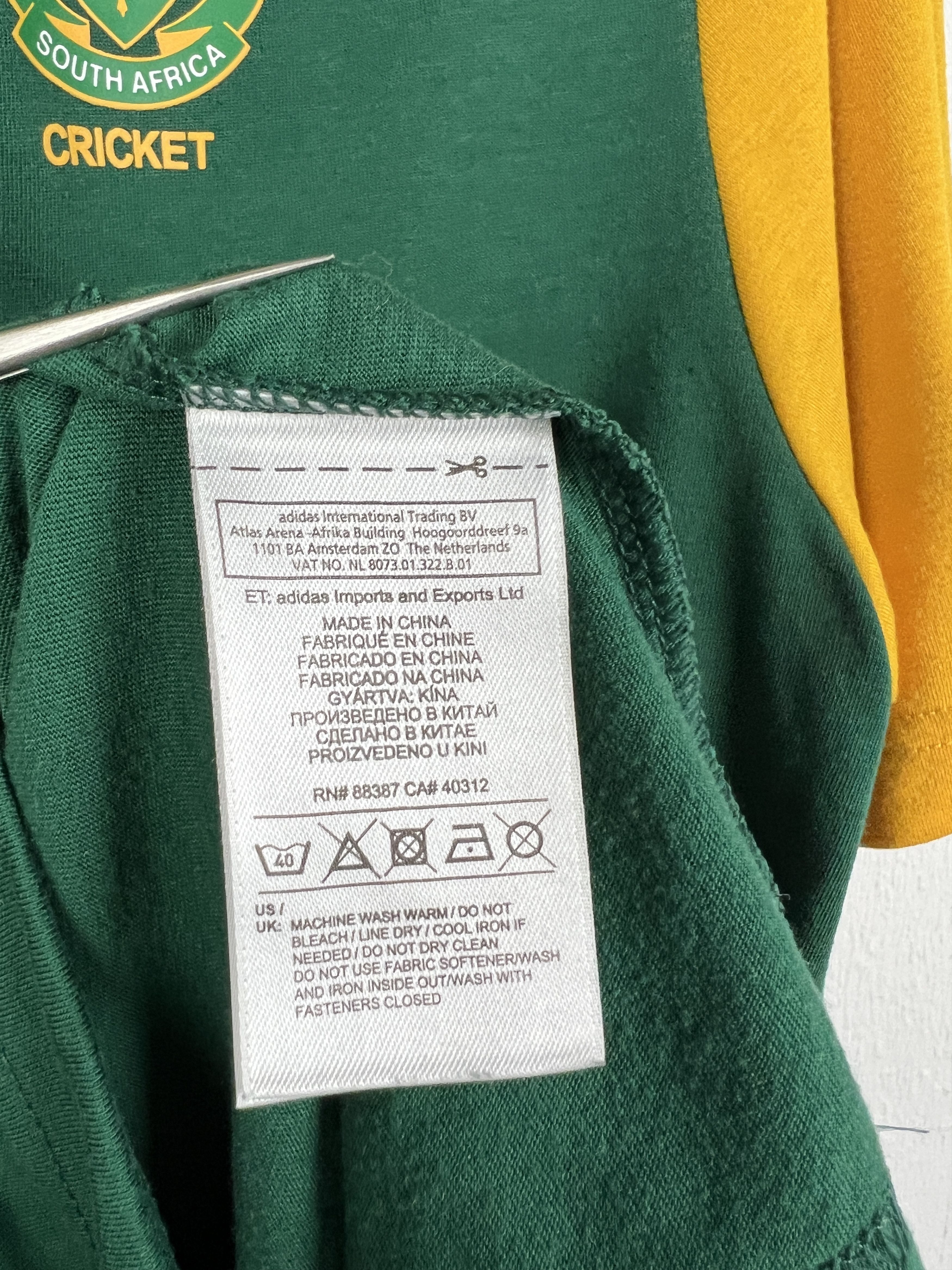 Adidas Vintage Adidas South Africa Cricket Jersey Shirt Rare Trikot Size US M / EU 48-50 / 2 - 8 Thumbnail