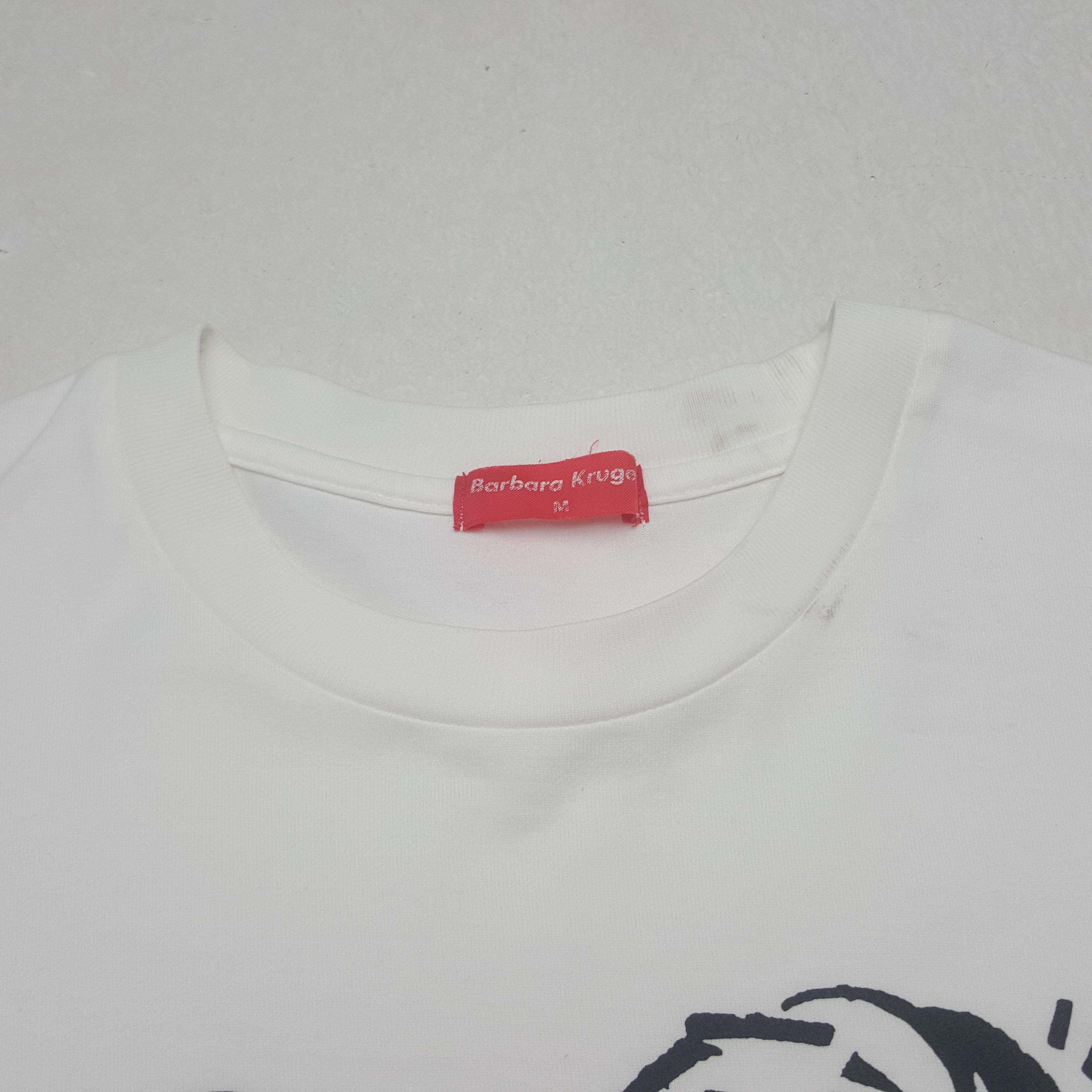 Barbara Kruger Vintage Barbara Kruger Japanese Brand Tshirt C299N71 Size US M / EU 48-50 / 2 - 5 Thumbnail