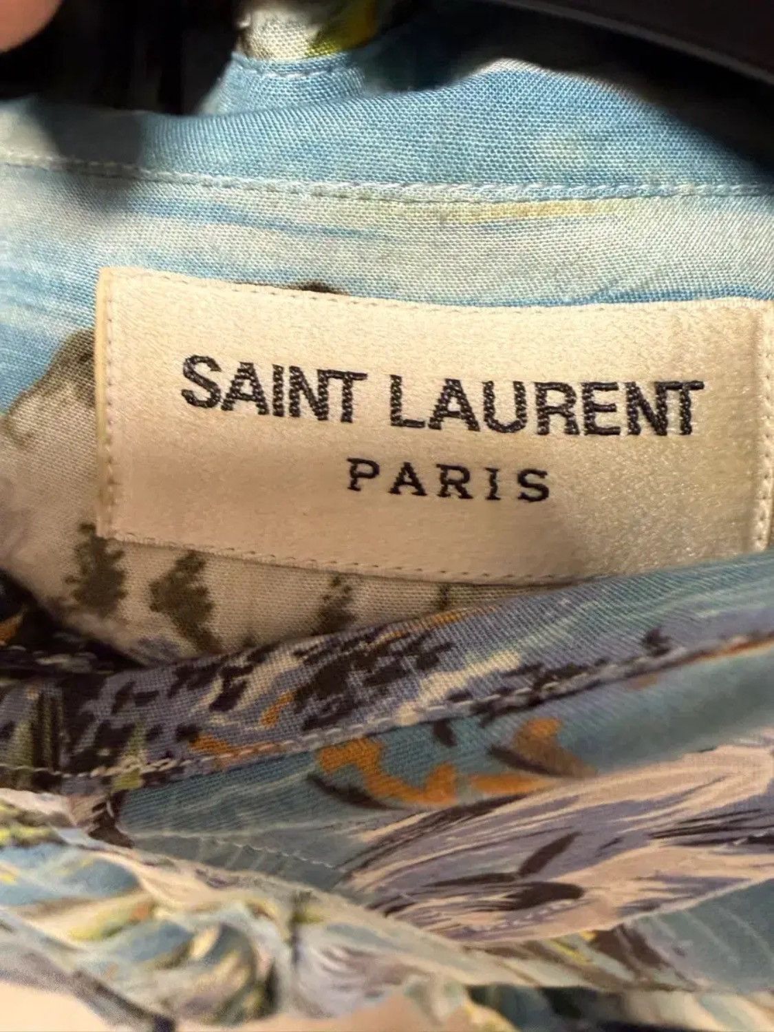 Saint Laurent Paris Saint Laurent Hawaiian Button Shirt Size US XL / EU 56 / 4 - 6 Thumbnail