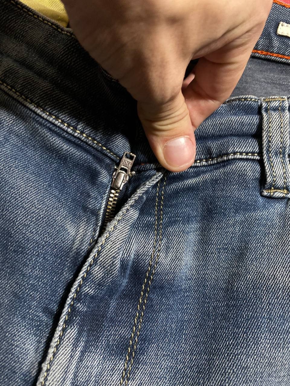 Alberto × Vintage Alberto Men Jeans Trousers Cotton REGULOR SLIM FIT Size US 35 - 10 Thumbnail