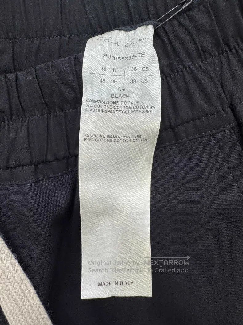 Rick Owens Rick Owens Dark Black Crotch Pants Size US 38 / EU 54 - 6 Thumbnail