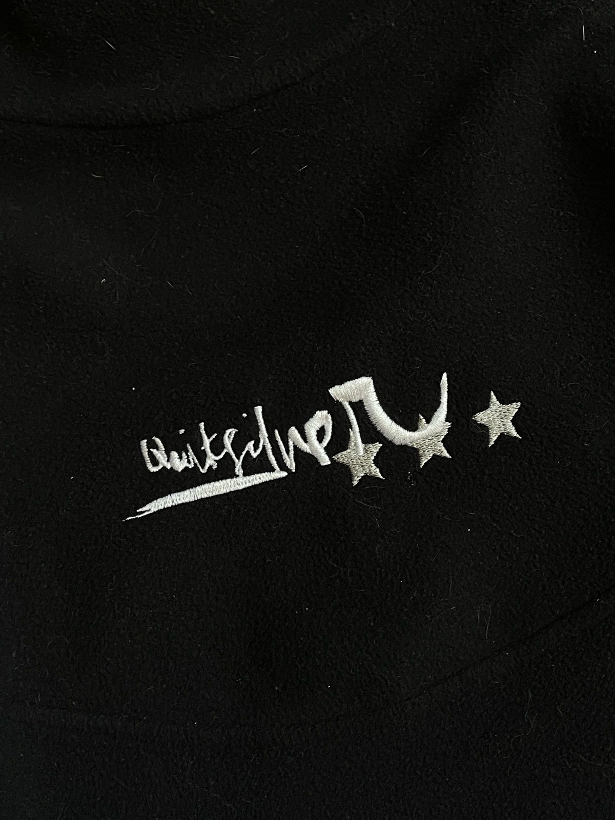 Quiksilver × Vintage Quiksilver Fleece Gorpcore Mini Logo Black Jacket Zip Size US M / EU 48-50 / 2 - 3 Thumbnail